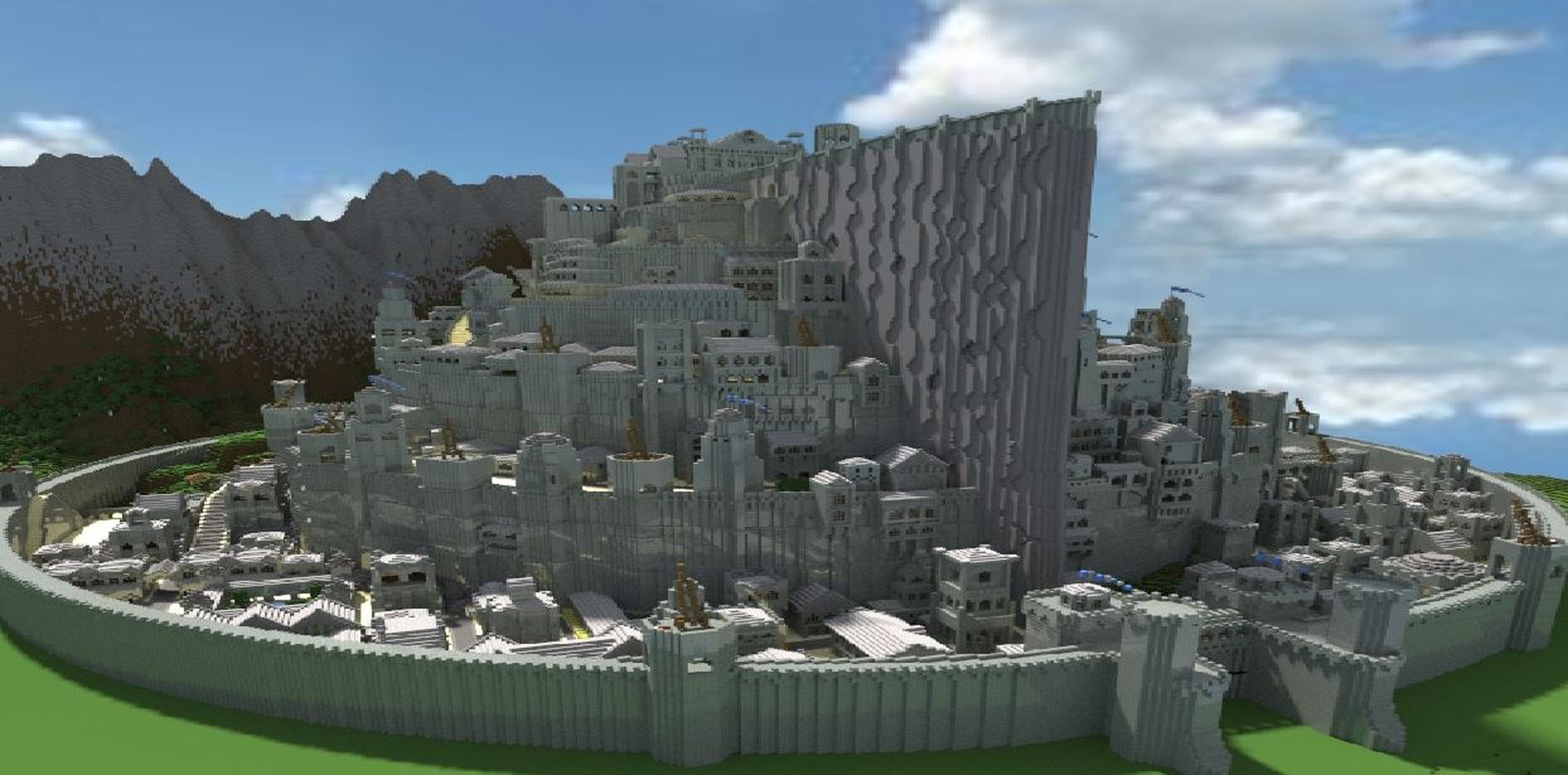Minecraft Minas Tirith