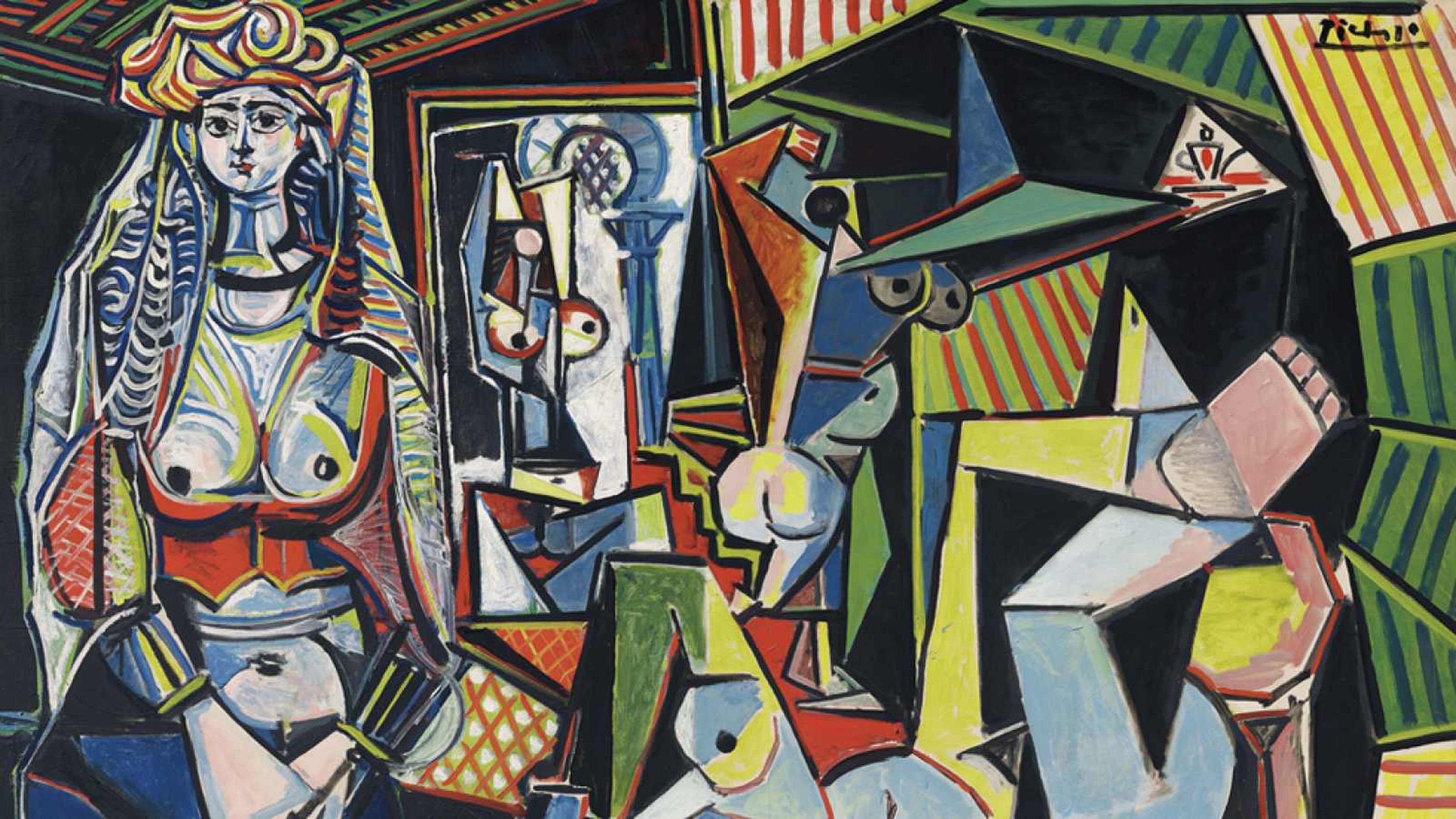 'Las mujeres de Argel', de Pablo Picasso.