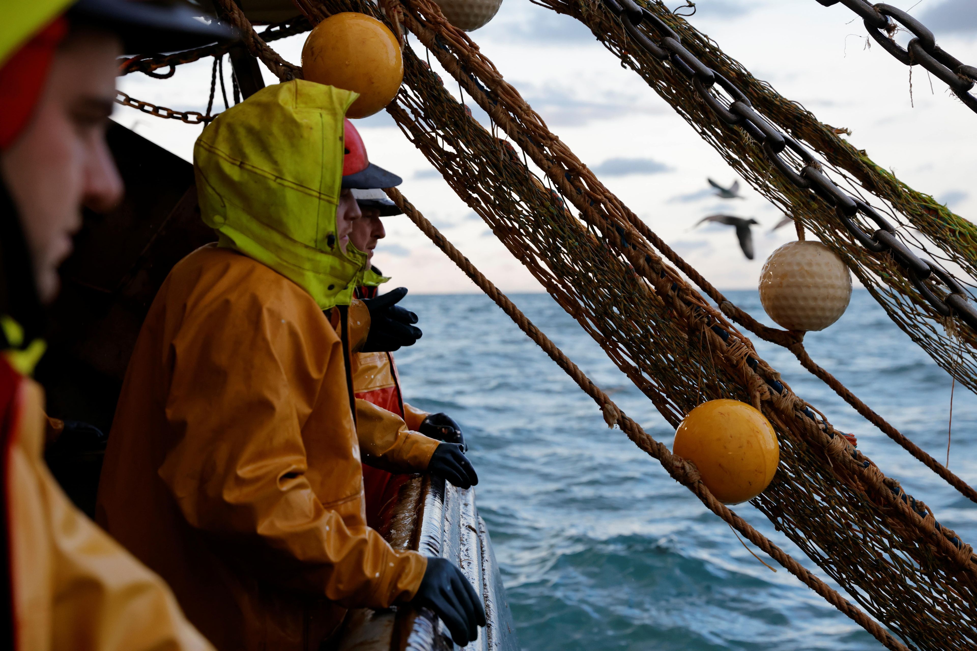 Pescadores en el Mar del Norte temen la resolución de la Unión Europea y Reino Unido respecto a la pesca, tras el Brexit.