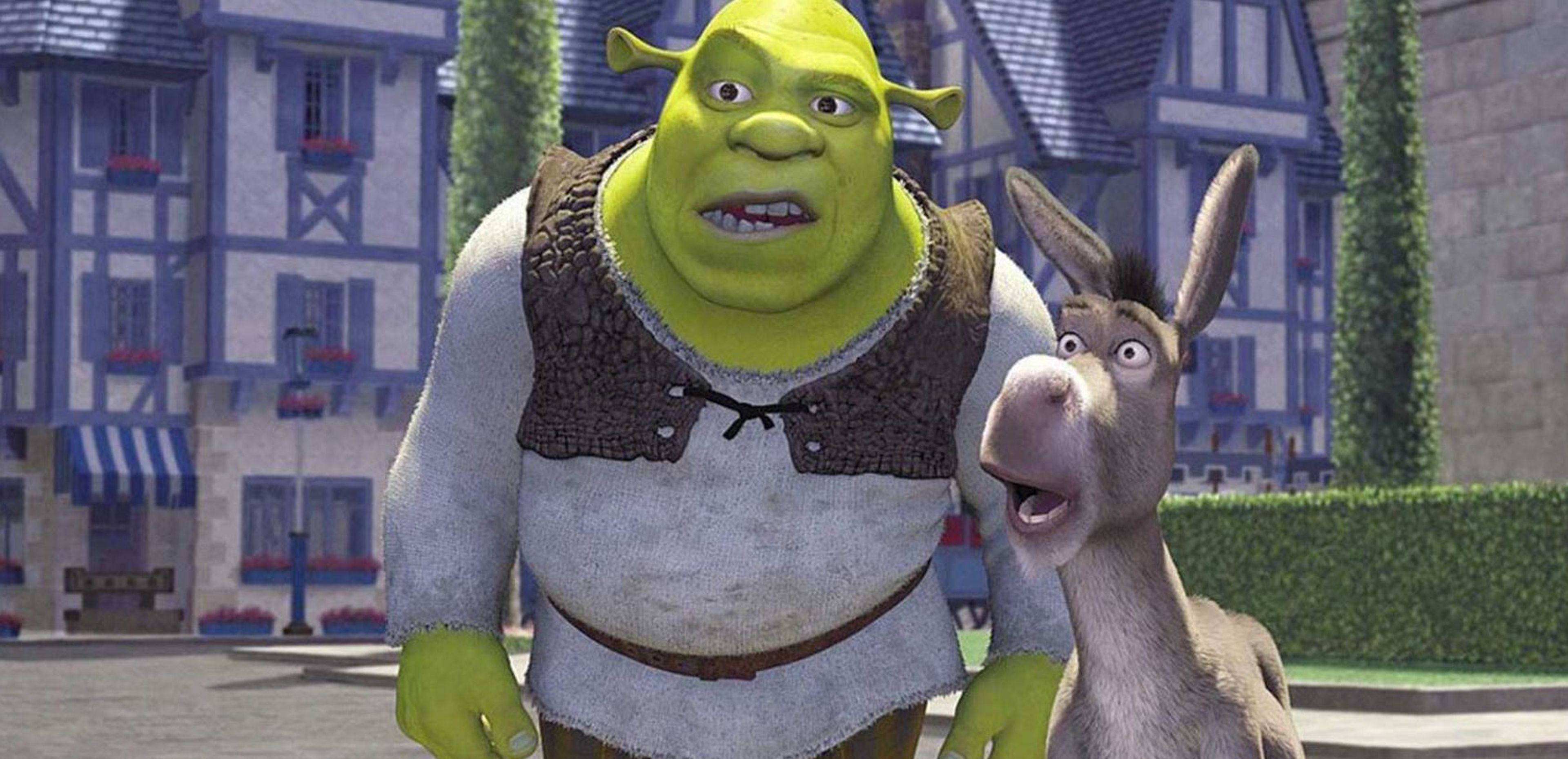 Shrek y Asno