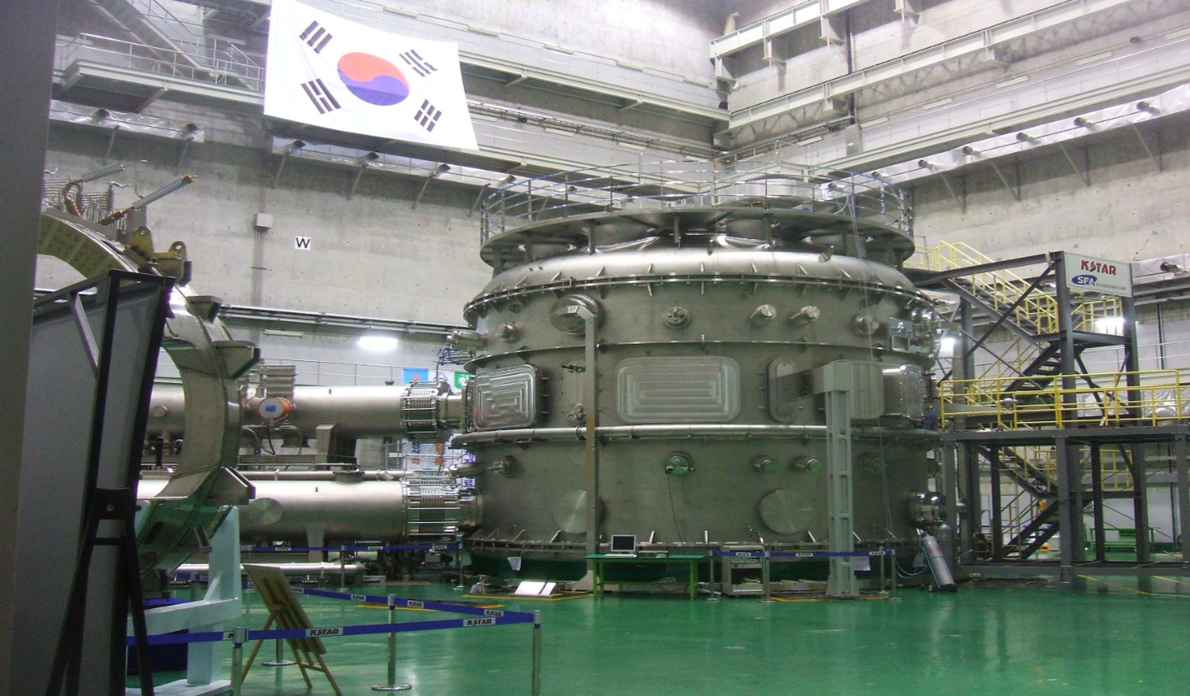 Instalación KSTAR en Corea del Sur, un sol artificial en el que se experimenta con la fusión nuclear