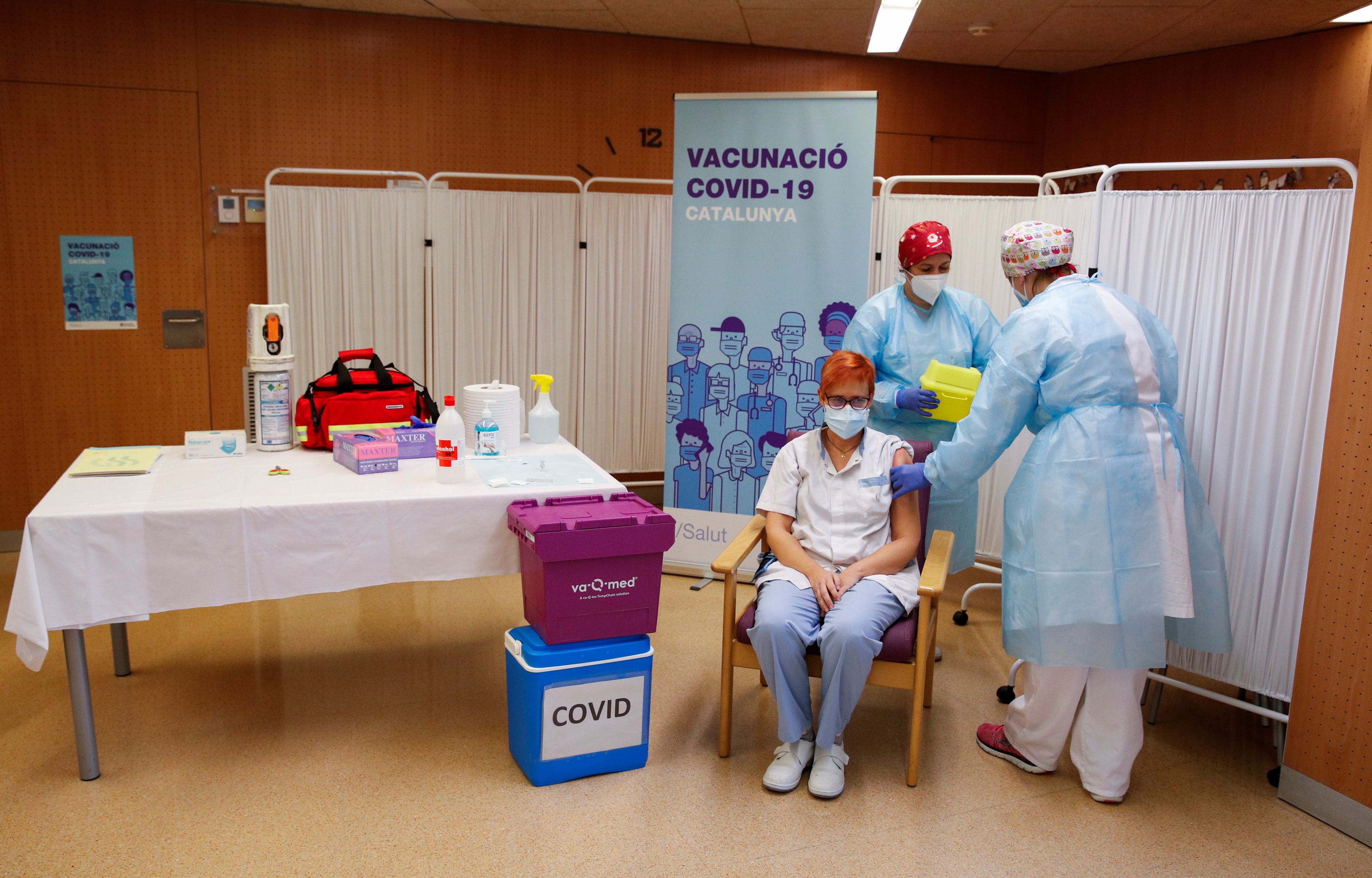 Vacunación contra el coronavirus en España