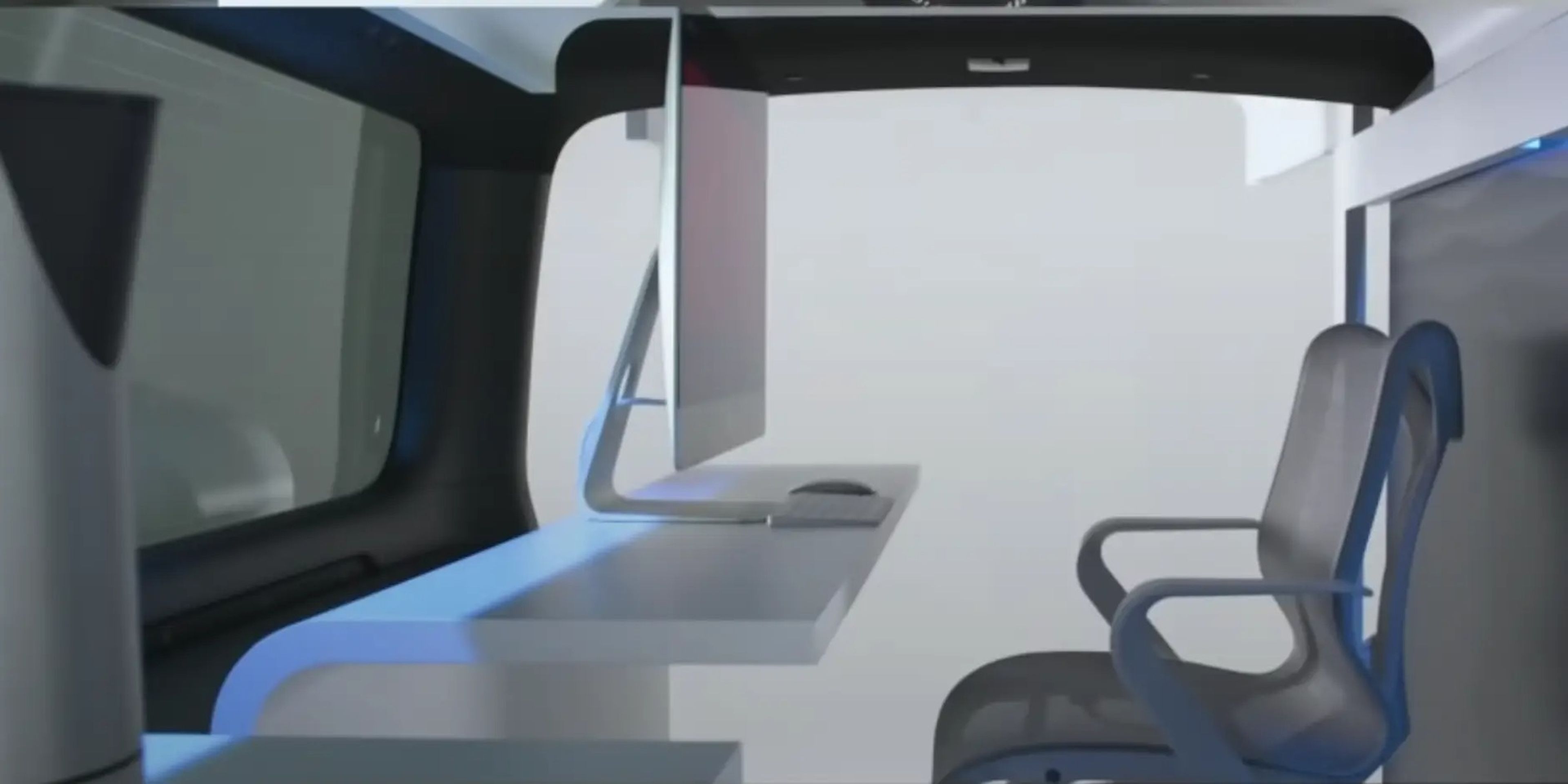 Esta furgoneta camper de Nissan es una oficina modular con azotea para  hacer soñar a los teletrabajadores