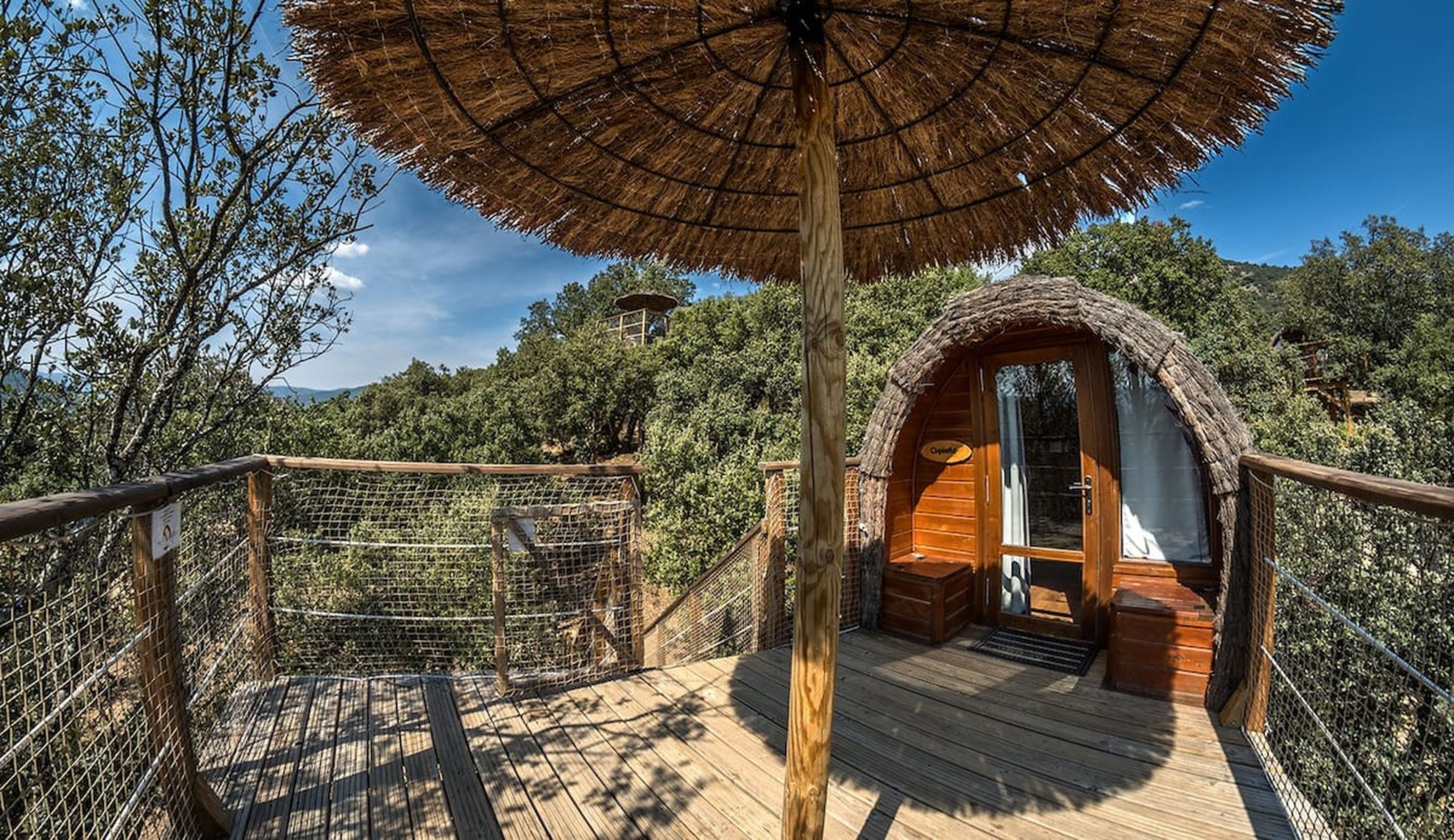 Cabaña en el árbol Airbnb