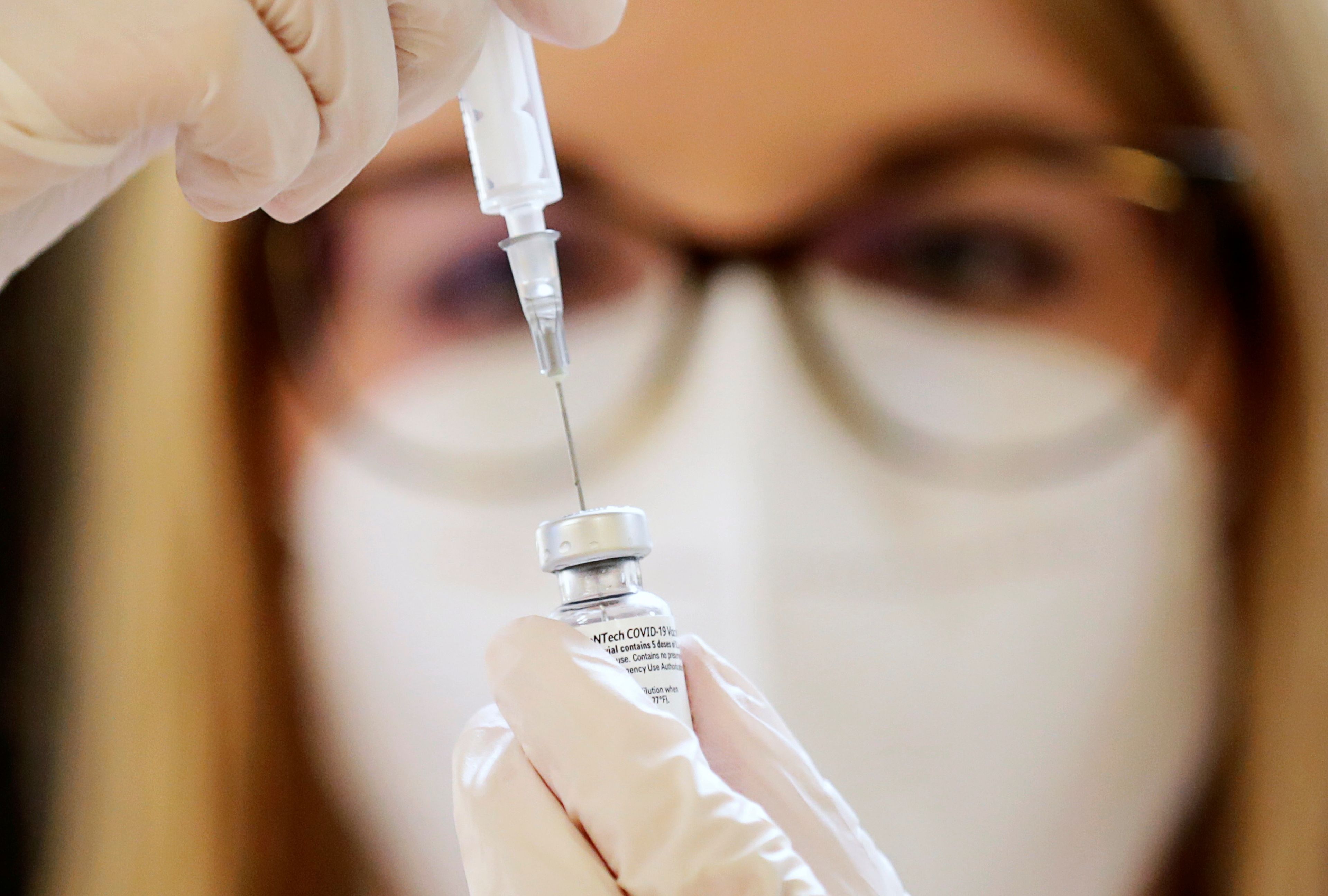 Campaña de vacunación de la candidata de Pfizer y BioNTech en Alemania.