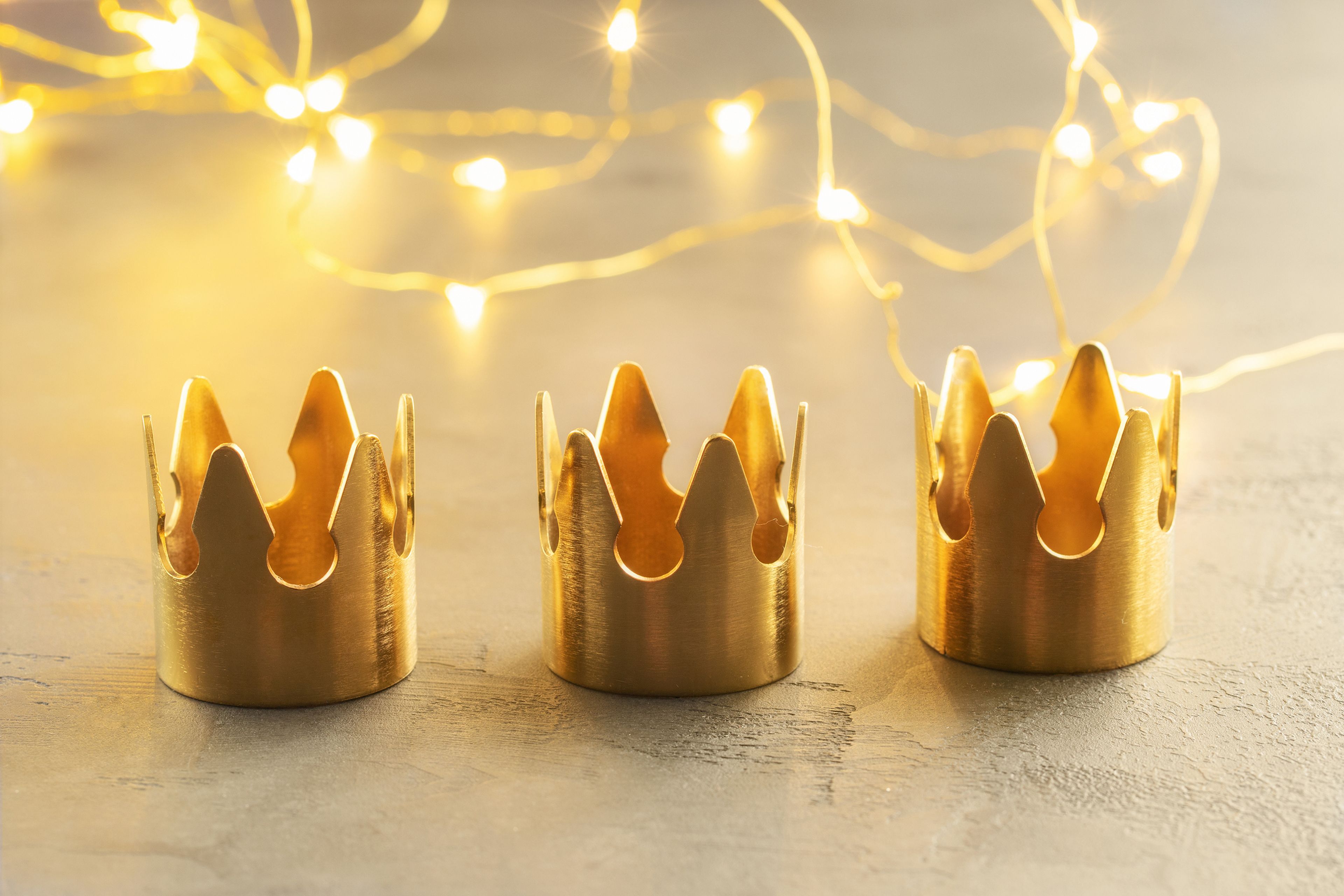 Coronas de los Reyes Magos.