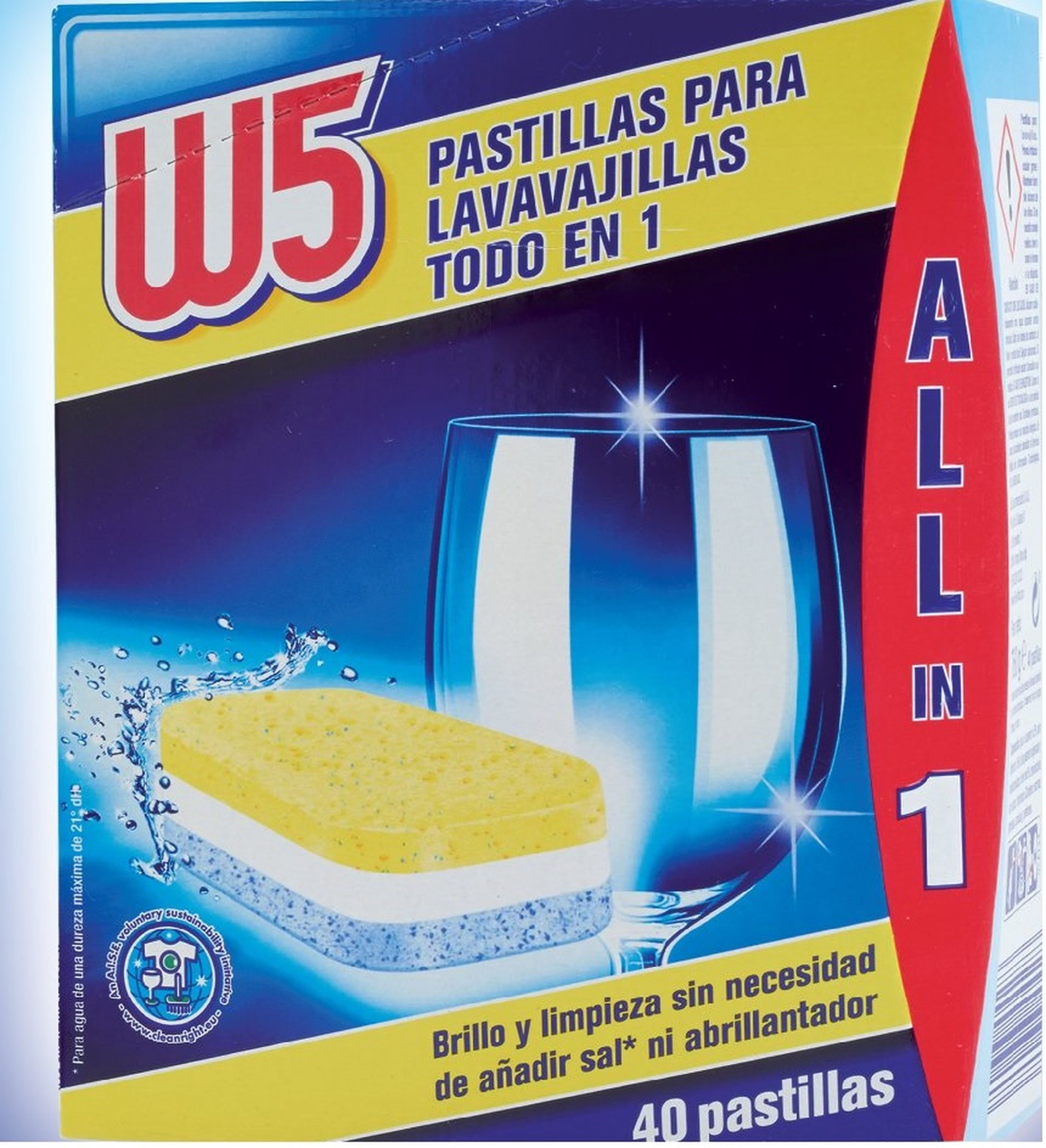 Detergente W5 de Lidl