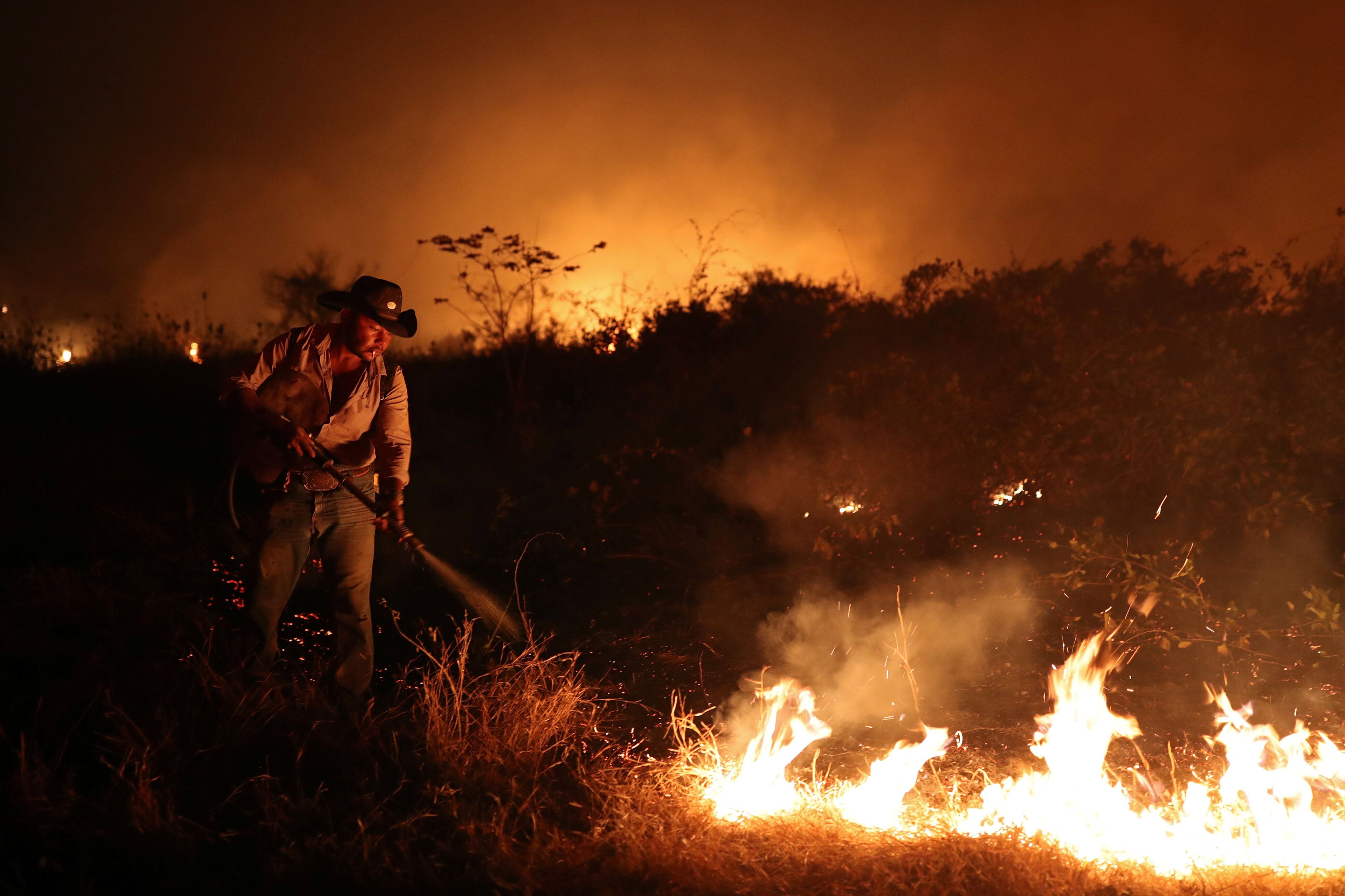 Incendio en el Amazonas en septiembre de 2020.