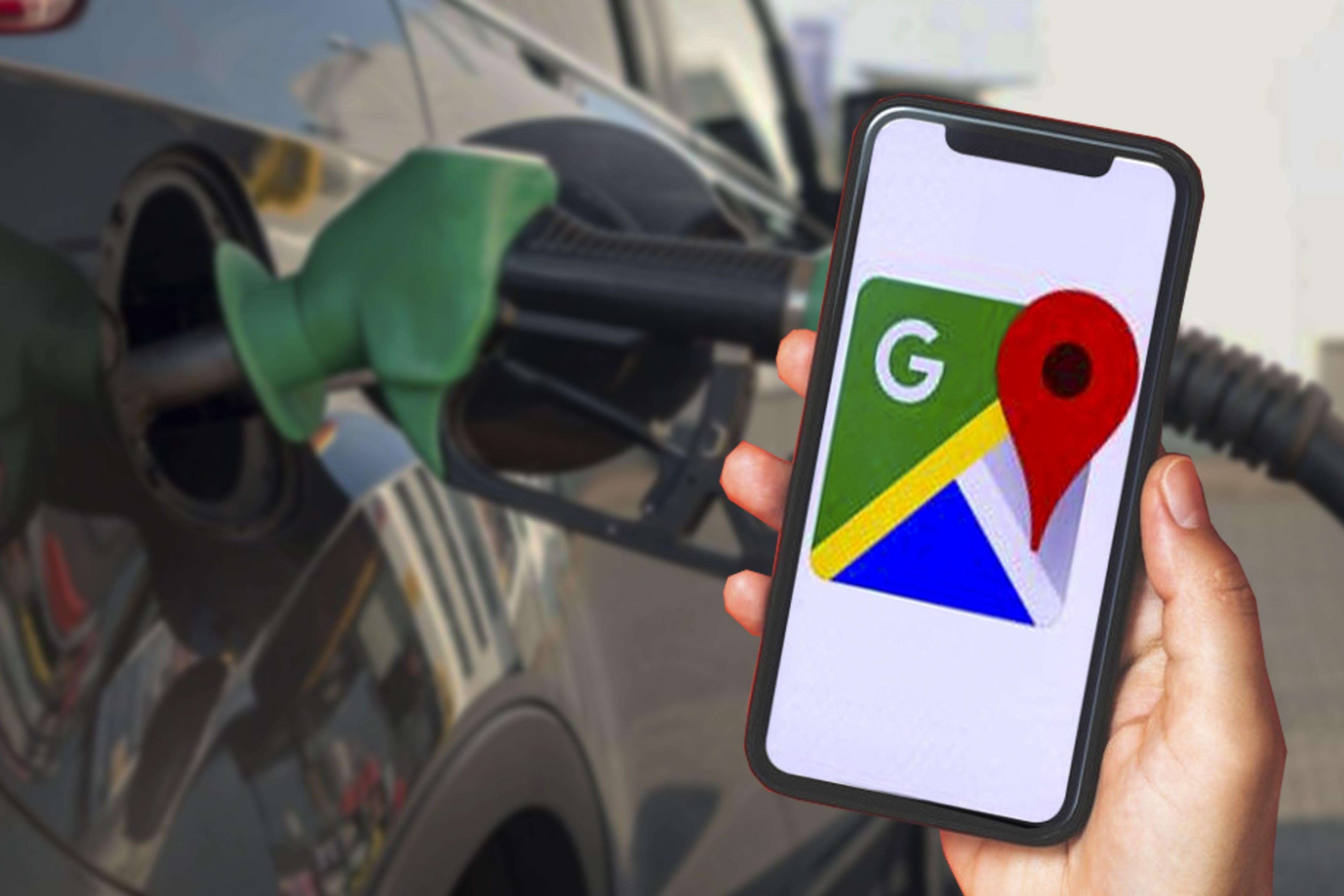 Gasolineras en Google Maps