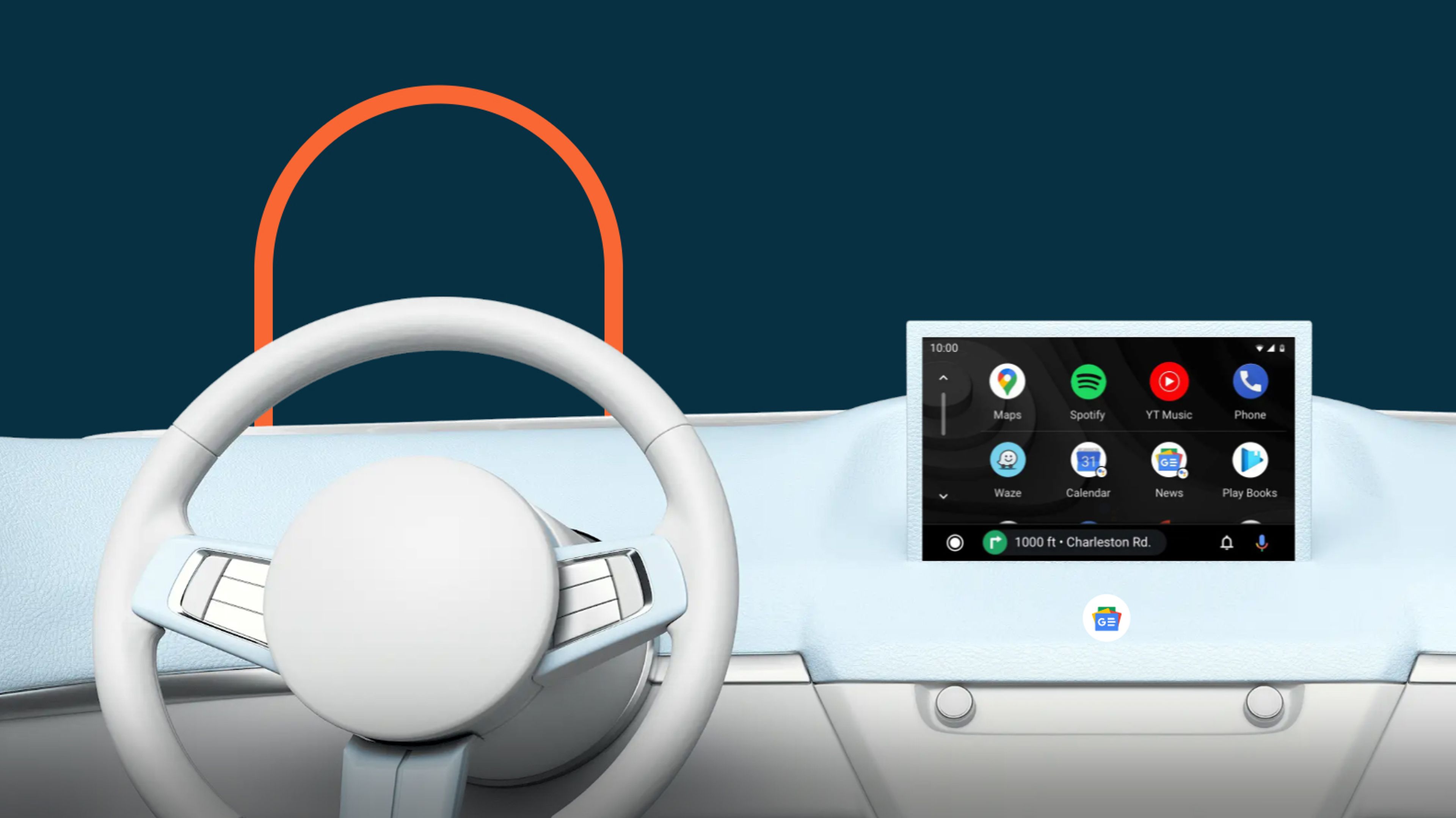 Imagen promocional de Android Auto