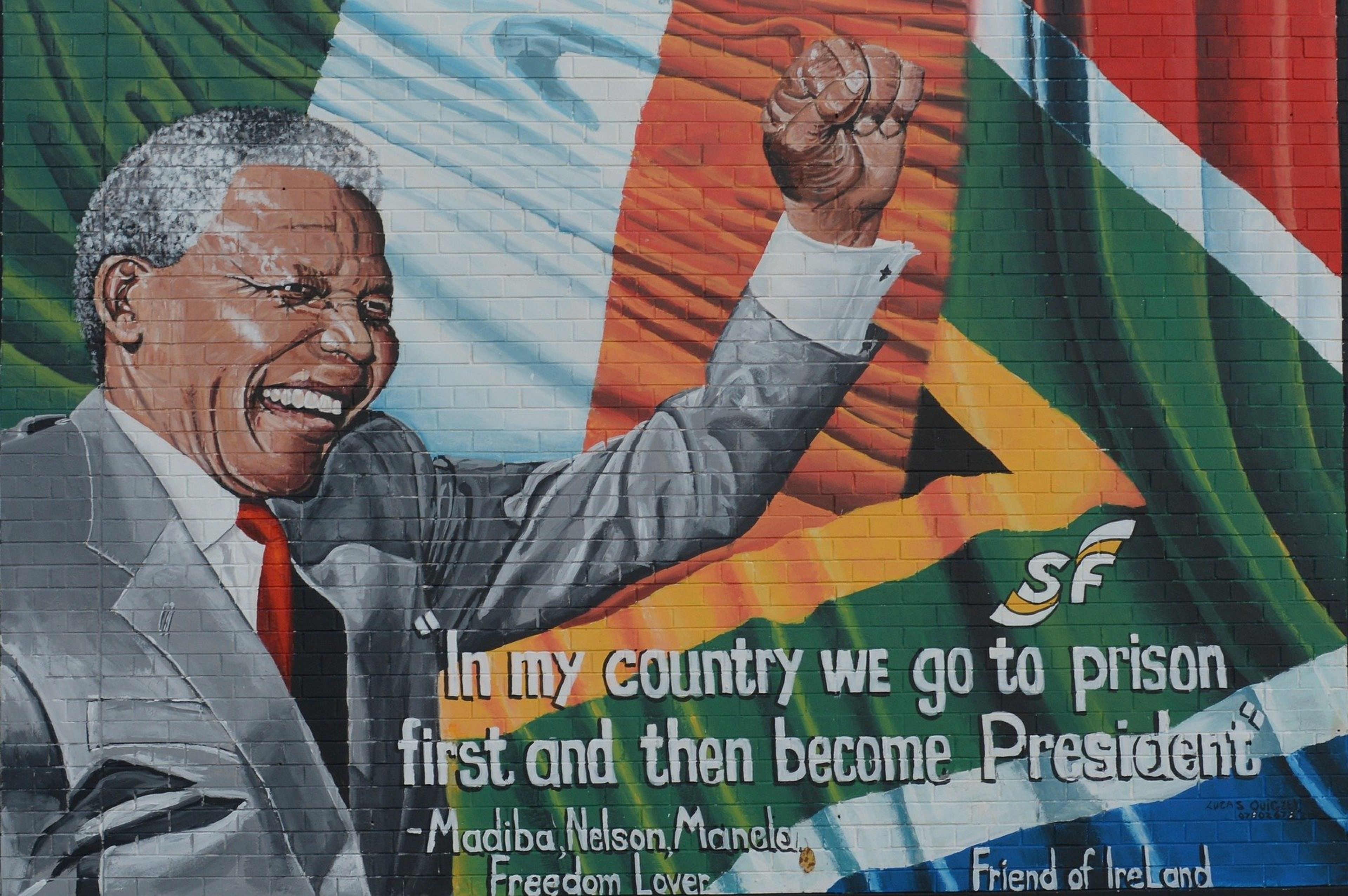 Mandela fue presidente de Sudáfrica tras 27 años encarcelado (Pixabay)