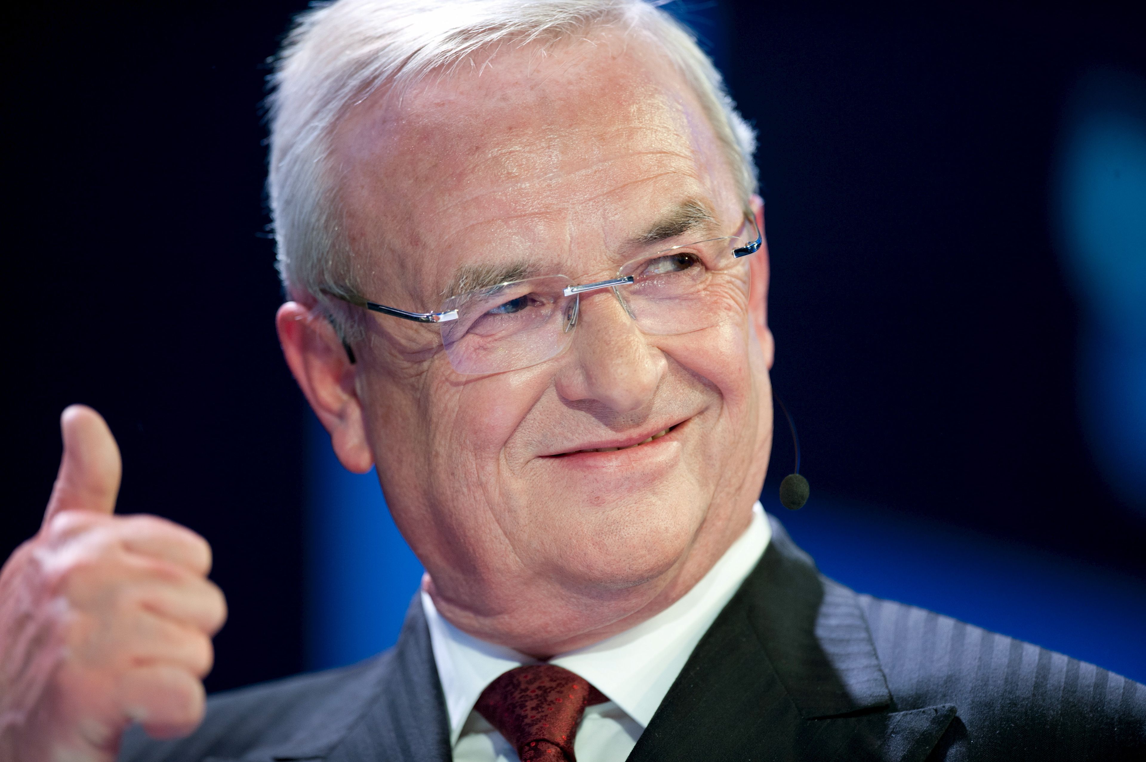 Martin Winterkorn, ex CEO de Volkswagen