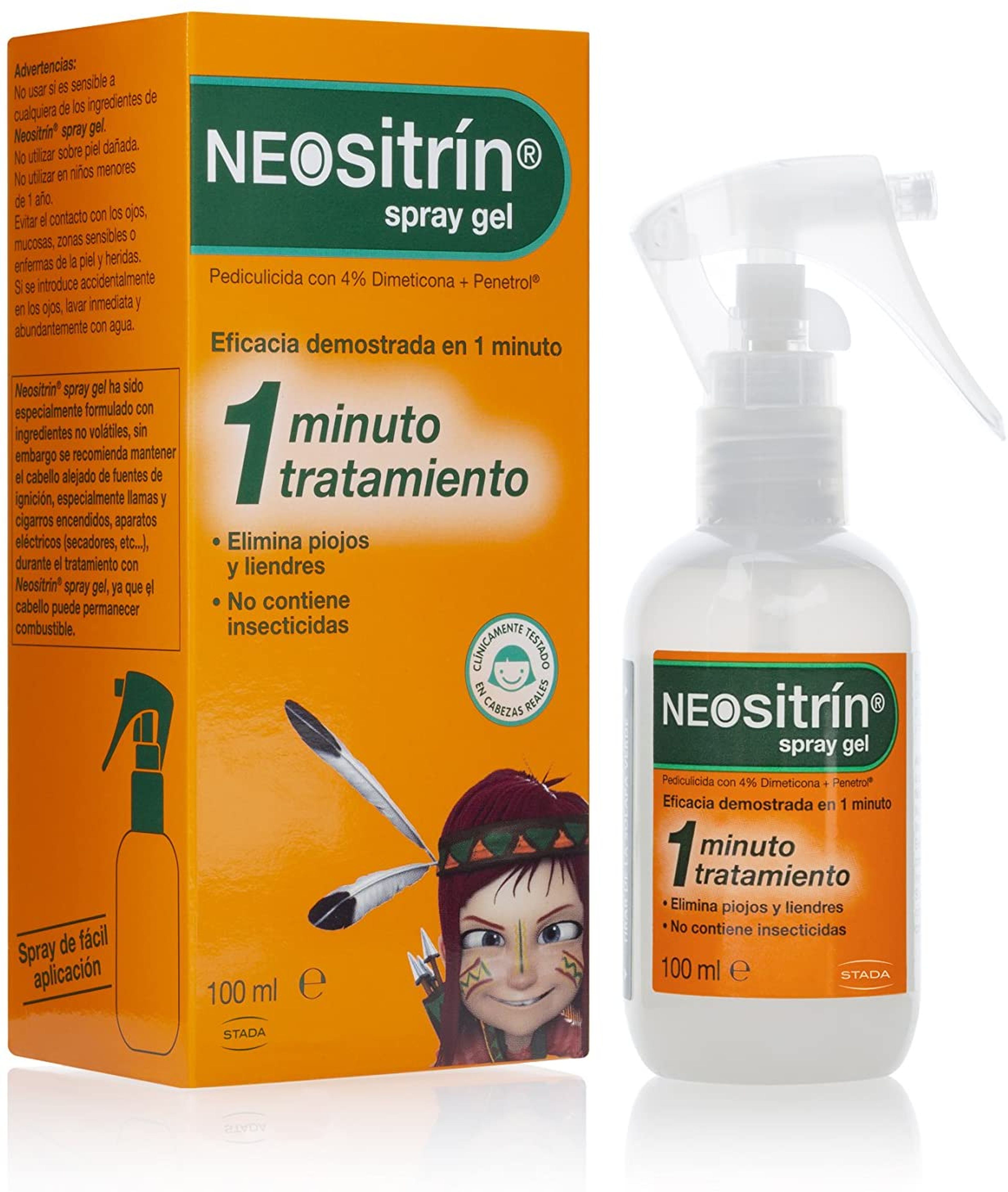Neositrín antipiojos