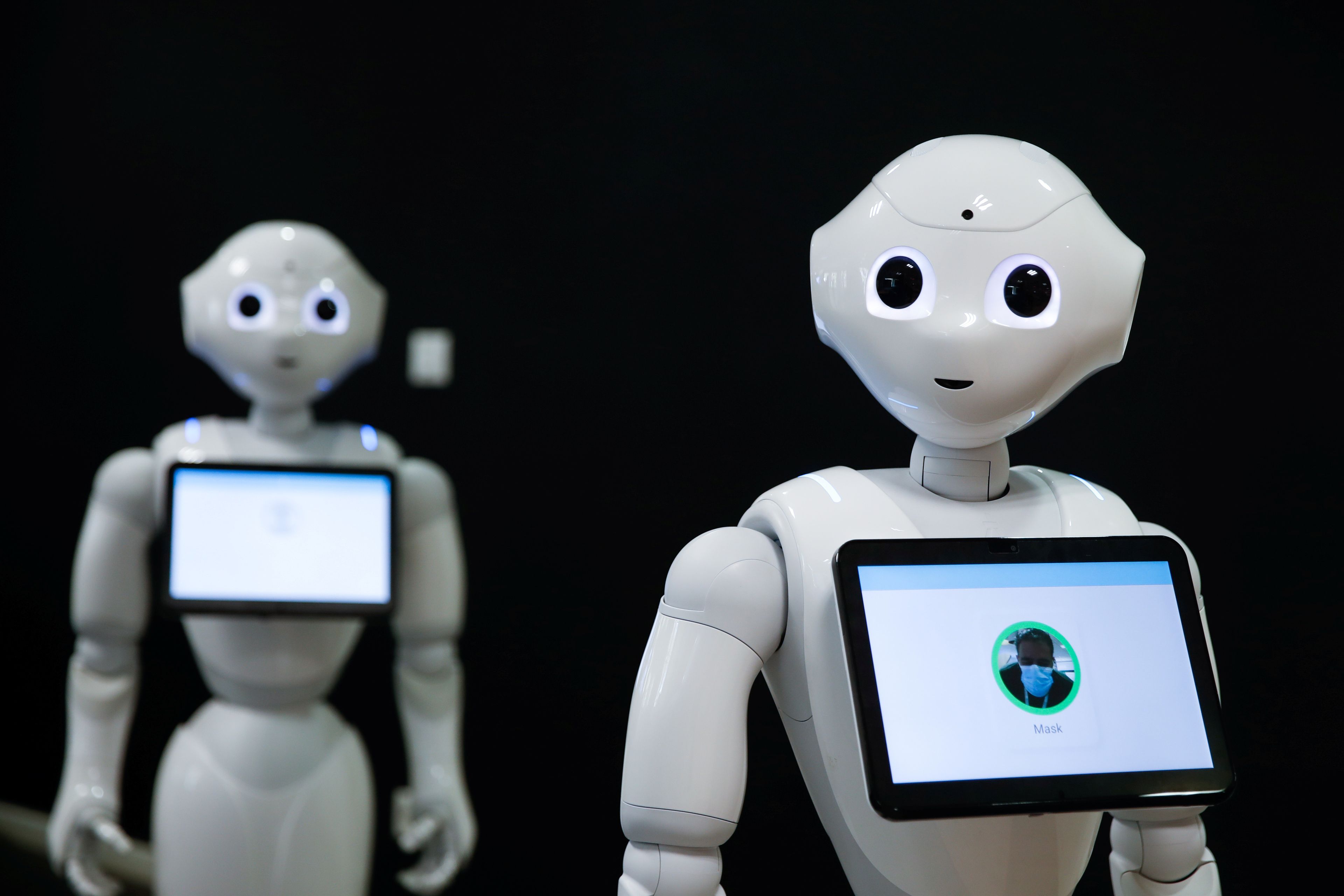 Imagen del robot Pepper, desarrollado por Softbank.