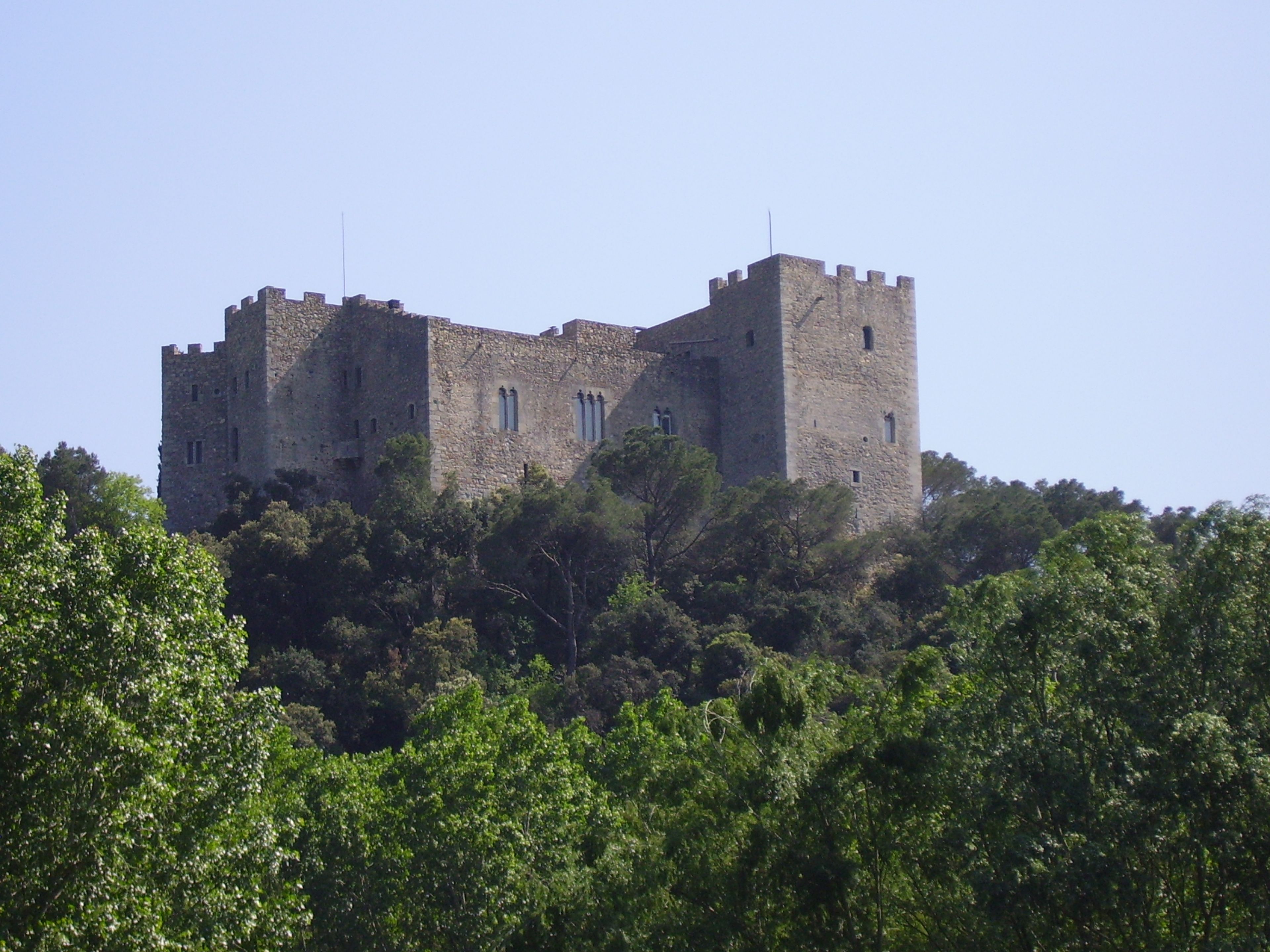 Castillo de La Roca del Vallès.