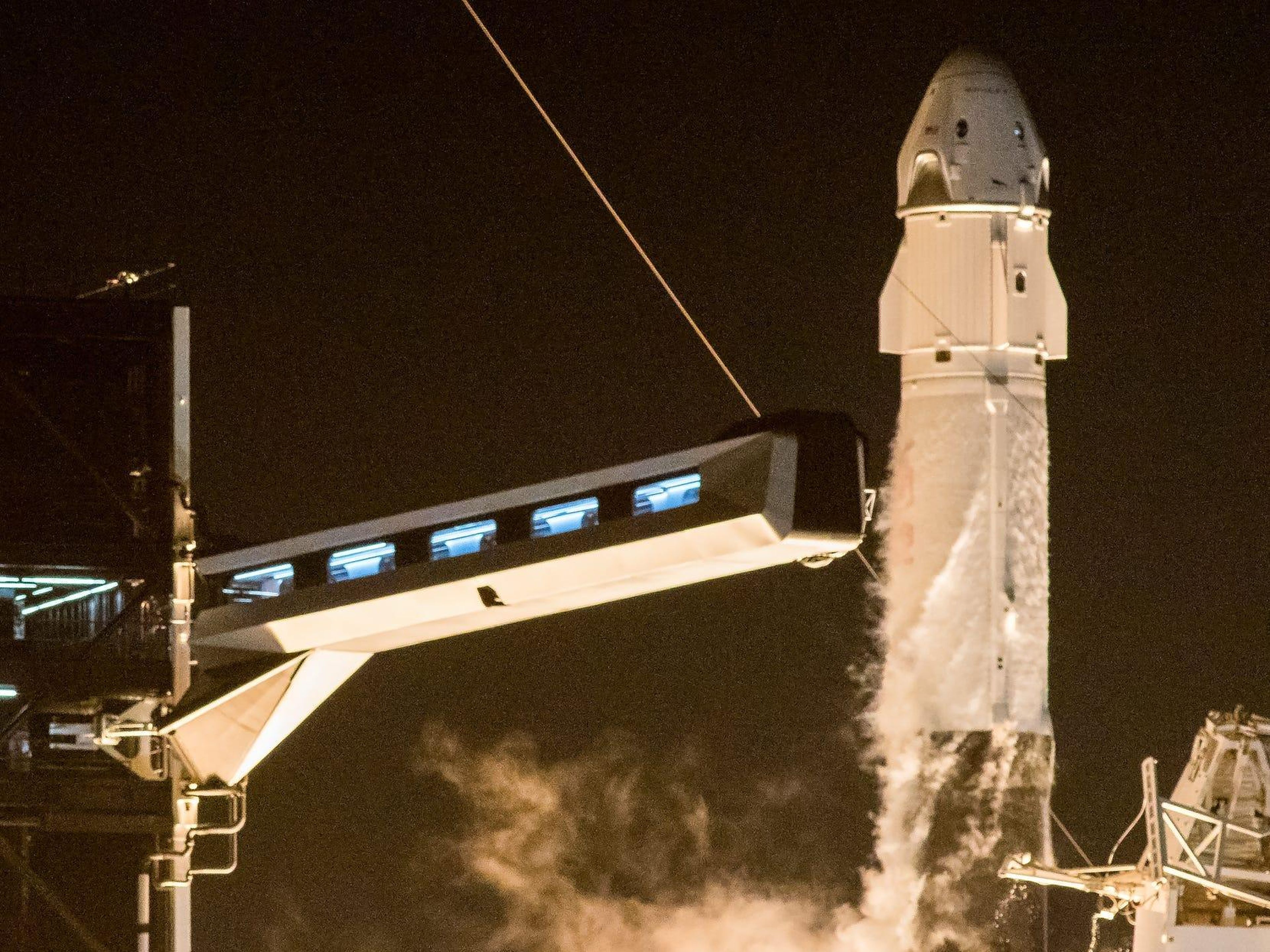 El 15 de noviembre, 4 astronautas fueron lanzados a bordo de la Crew Dragon Resillence, nave de SpaceX