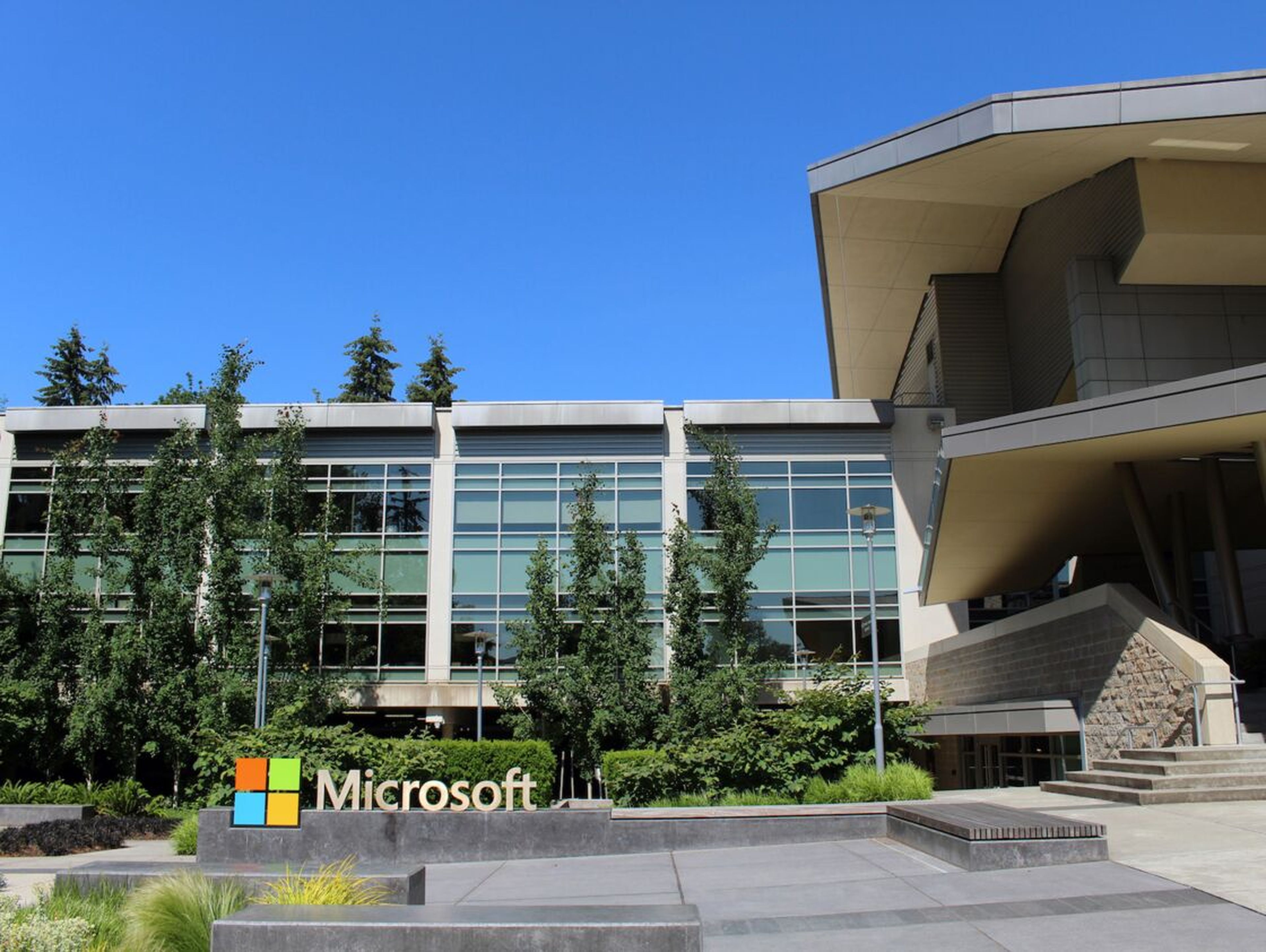 Sede de Microsoft en Redmond, Estados Unidos.