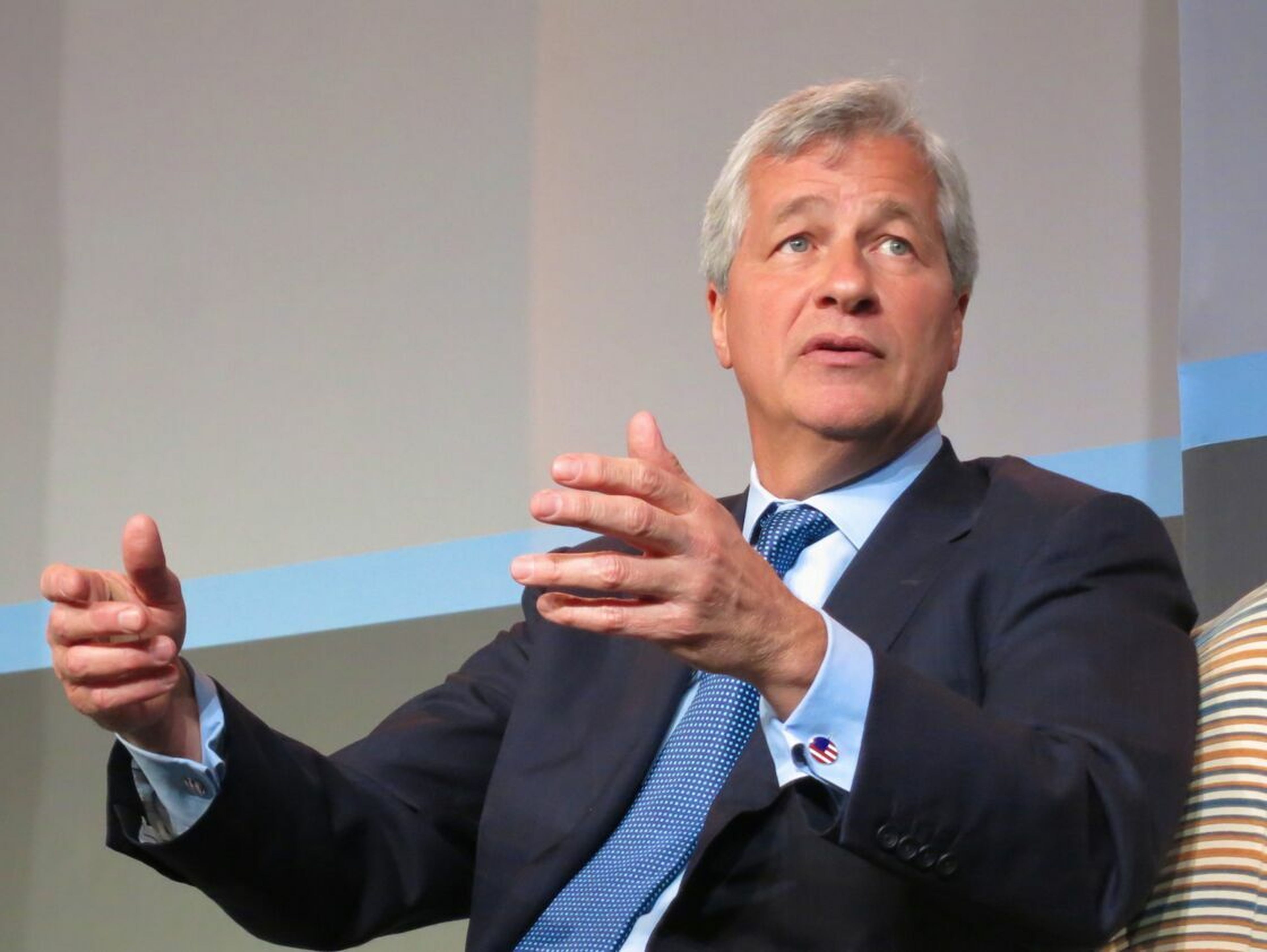 El CEO de JPMorgan, James Dimon.
