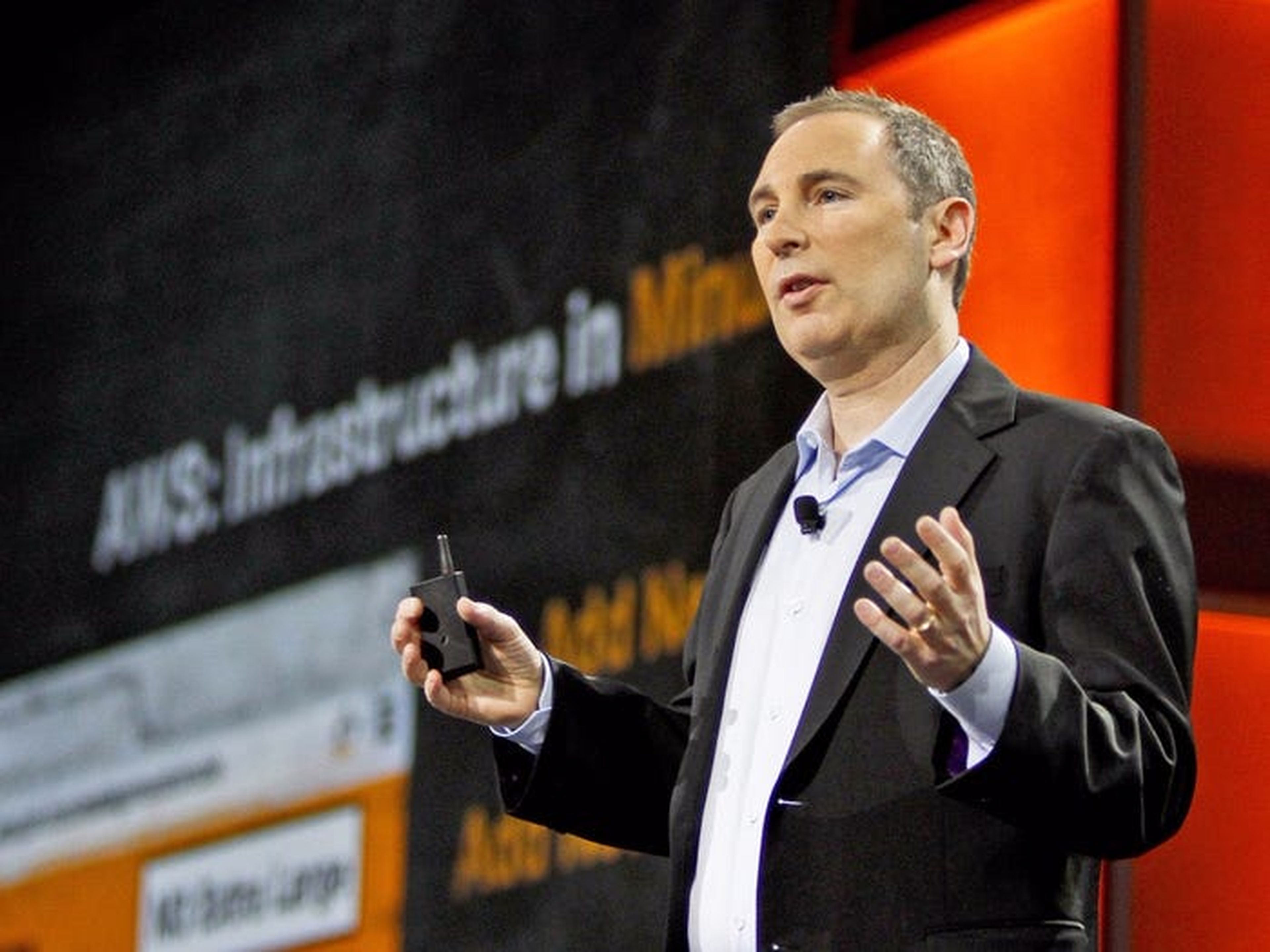 Andy Jassy, ​​CEO de Amazon Web Services.