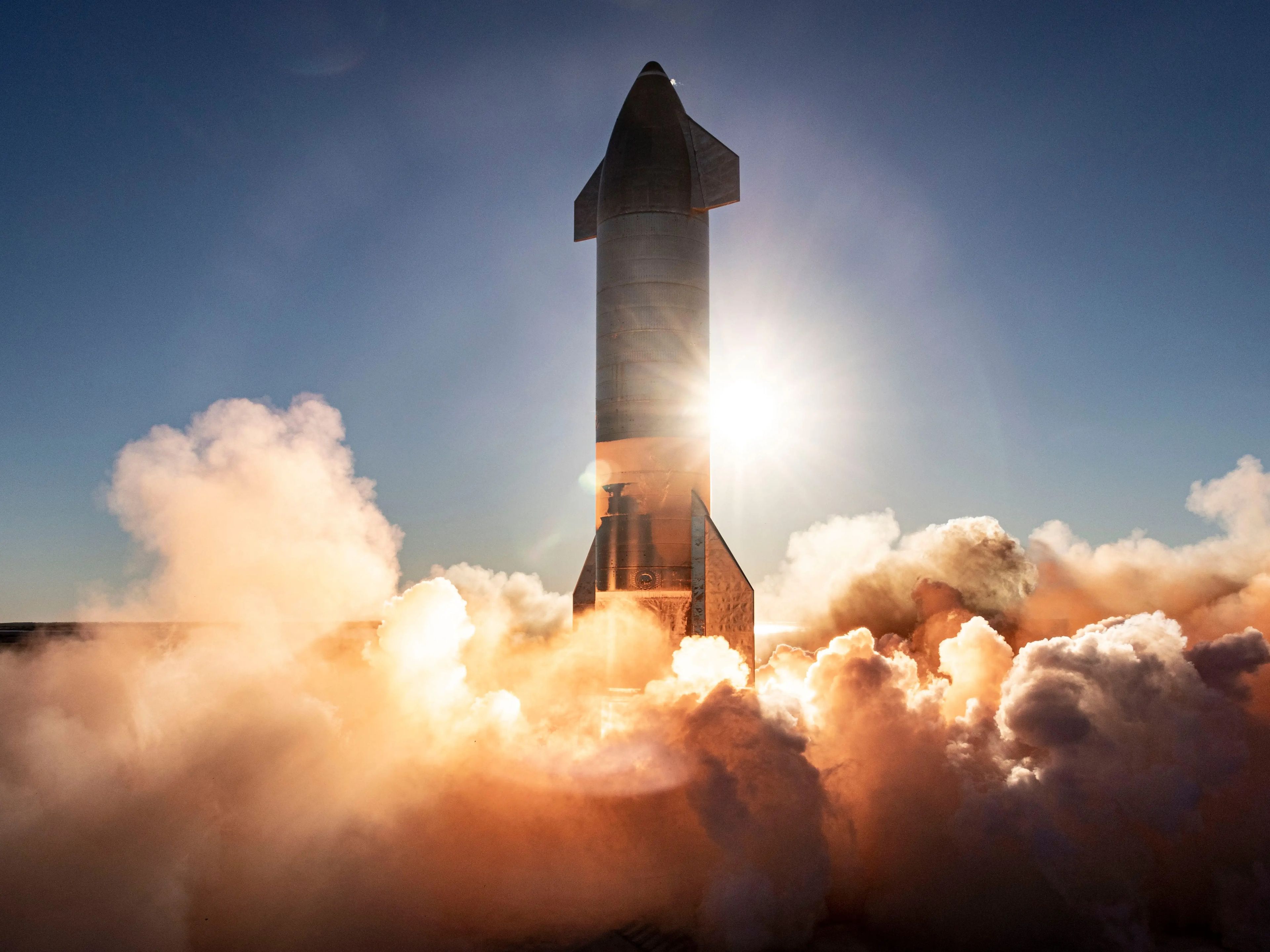 El cohete de SpaceX número 8 es lanzado desde Boca Chica (Texas) en diciembre de 2020