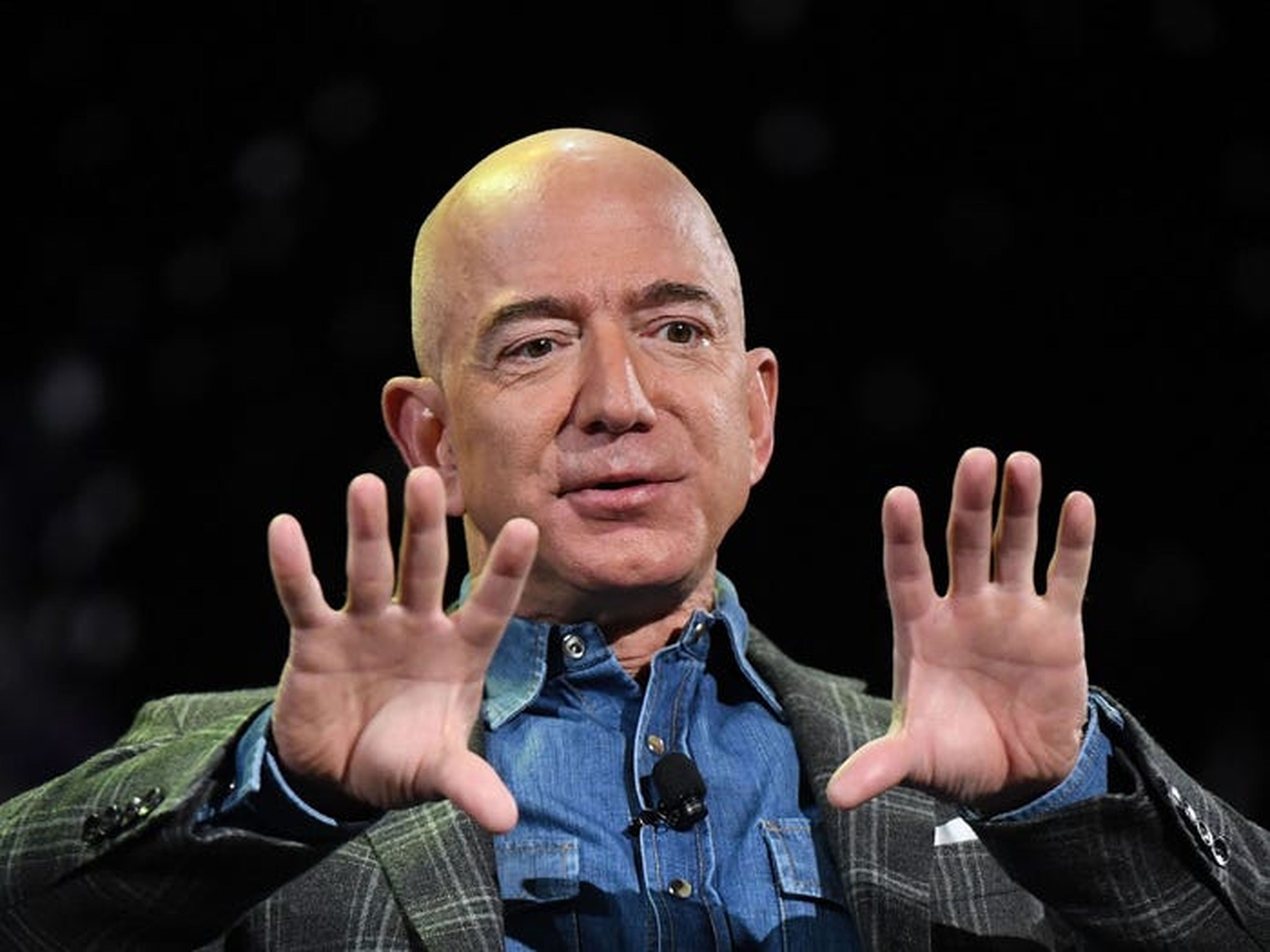 El CEO de Amazon, Jeff Bezos, en 2019.
