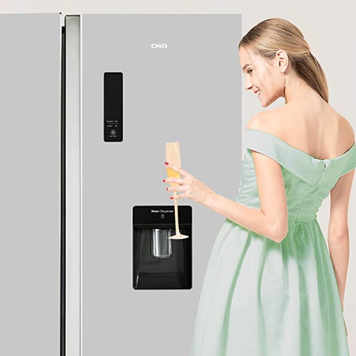 Oferta: frigorífico americano ChiQ con 559l por 660 euros