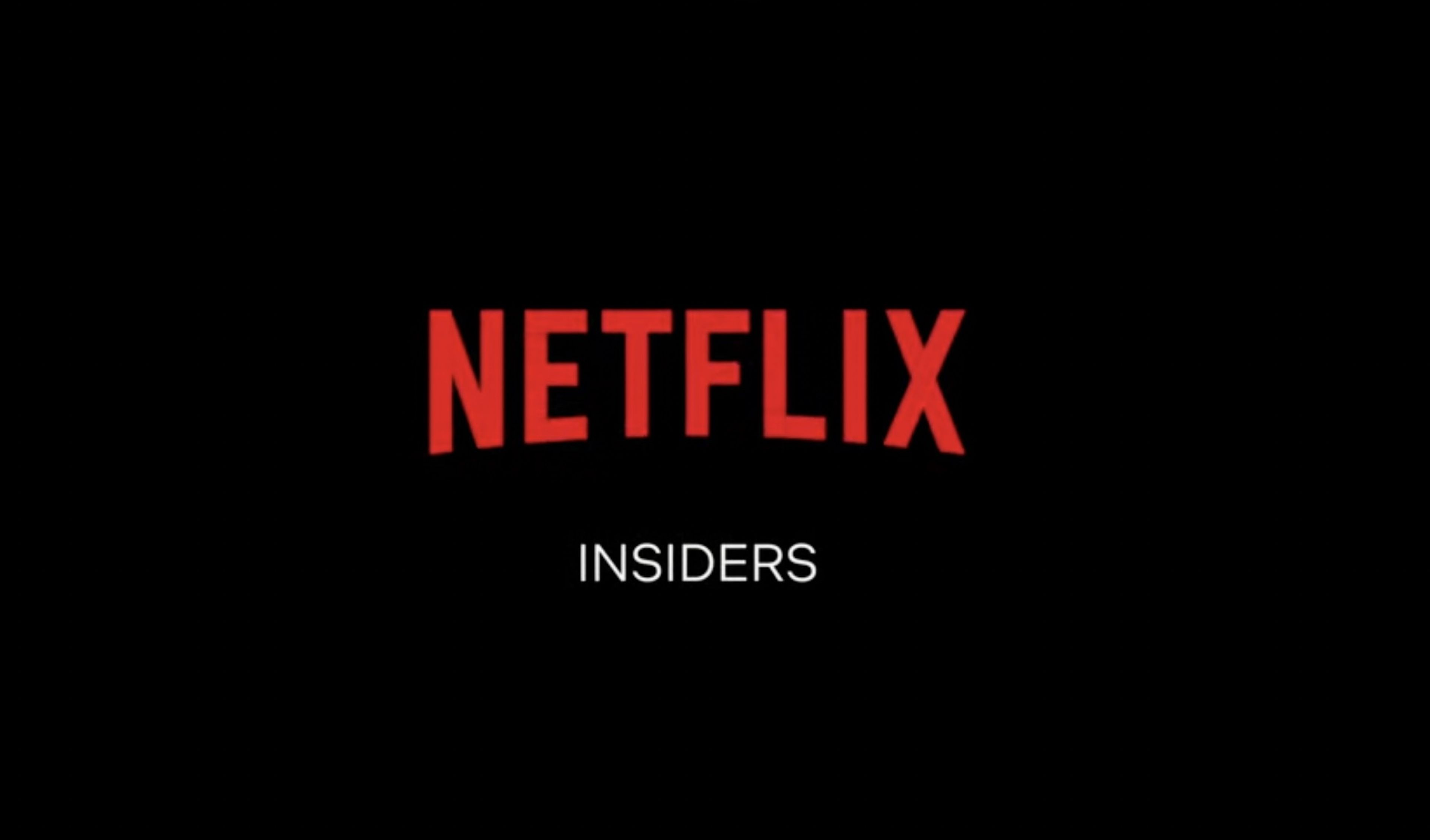 insiders Netflix