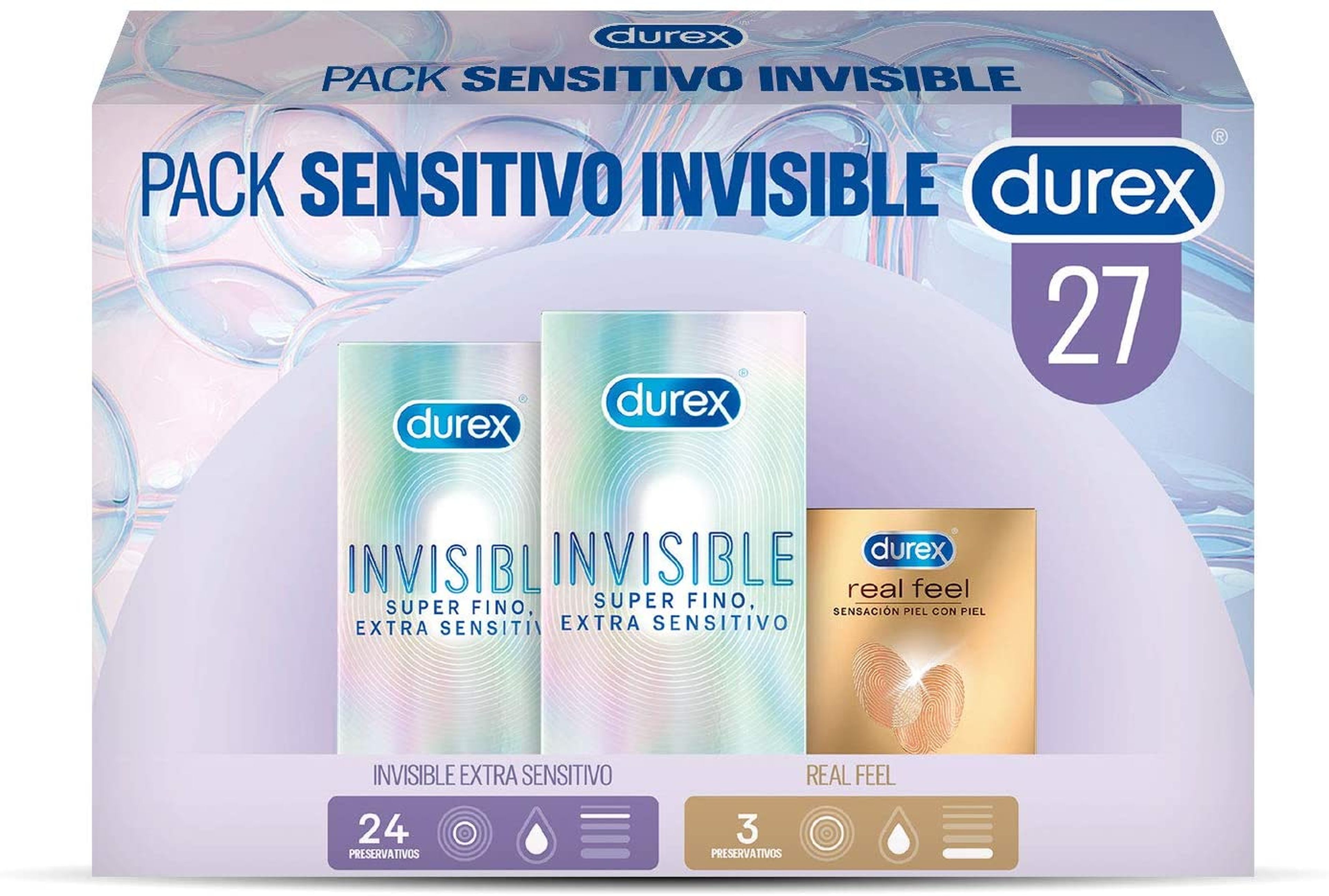 Pack sensitivo invisible