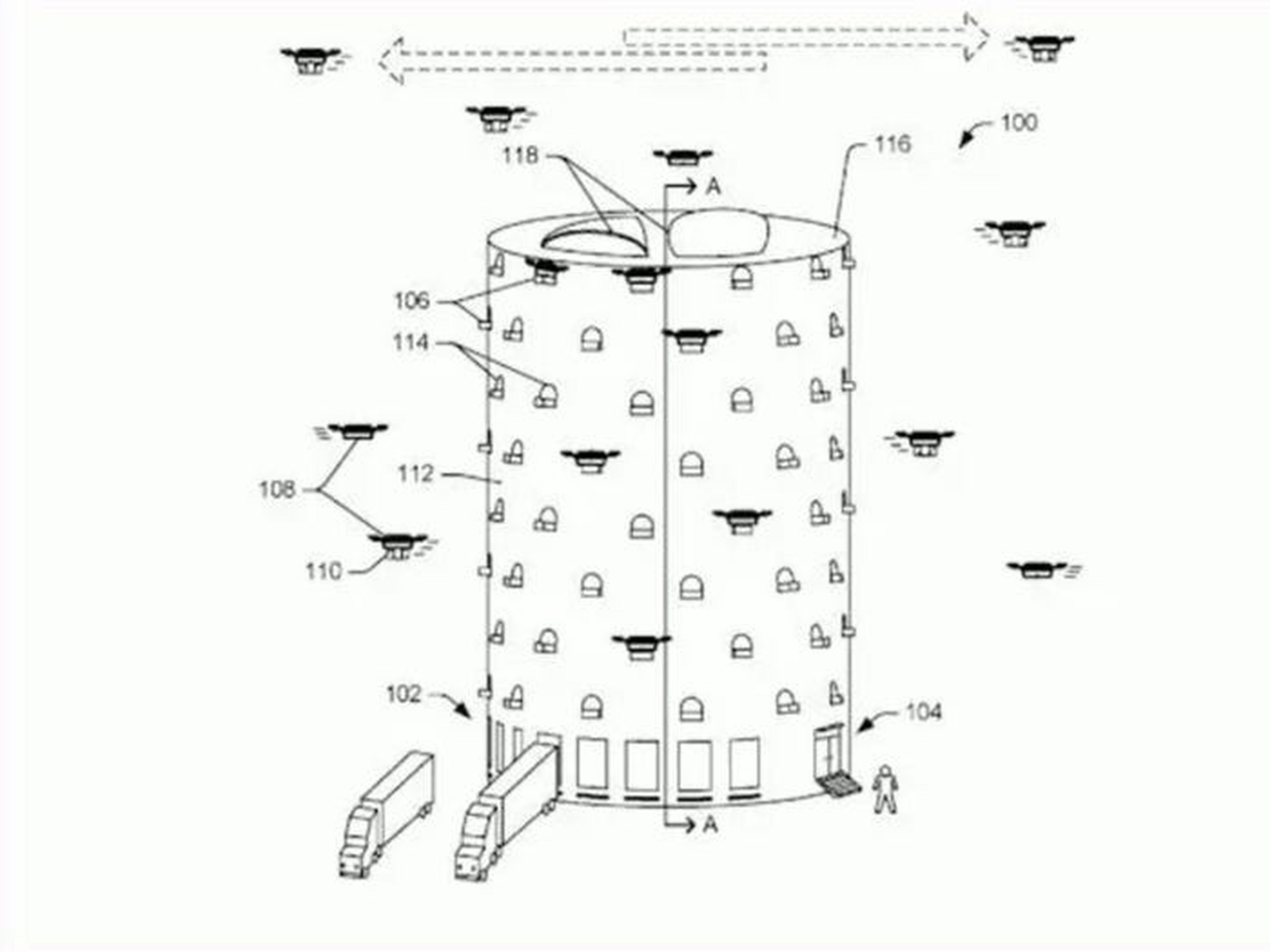 Torre de drones Amazon
