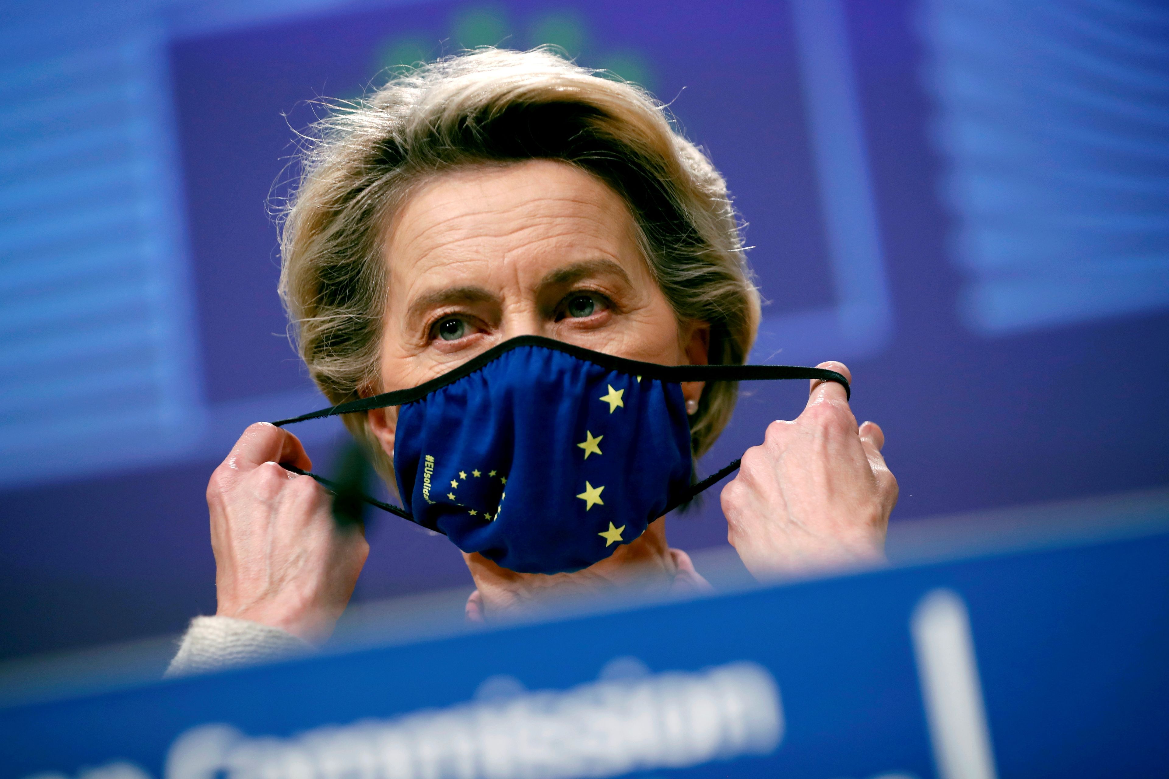 Ursula von Der Leyen, presidenta de la Comisión Europea
