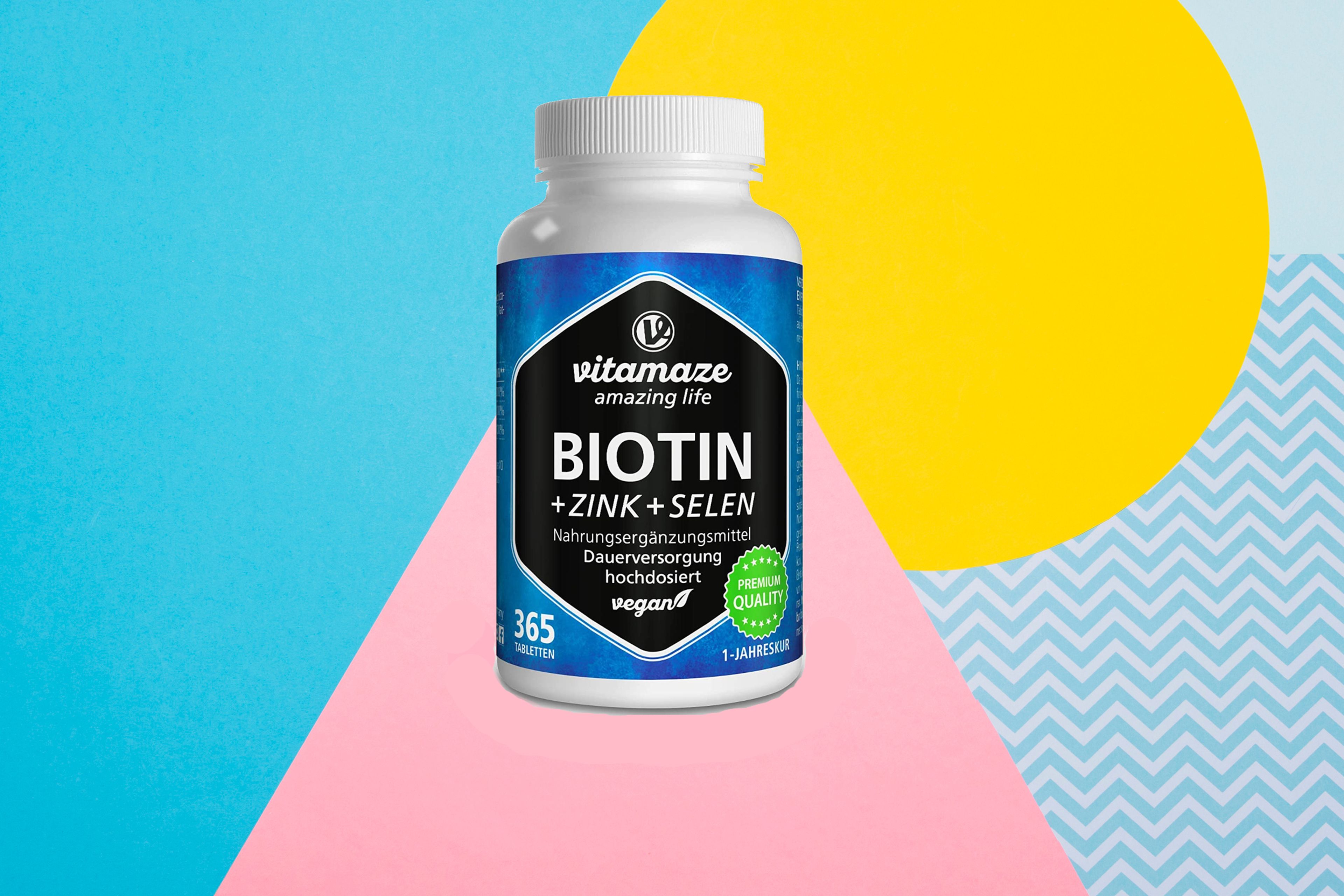 vitaminas pelo Biotina