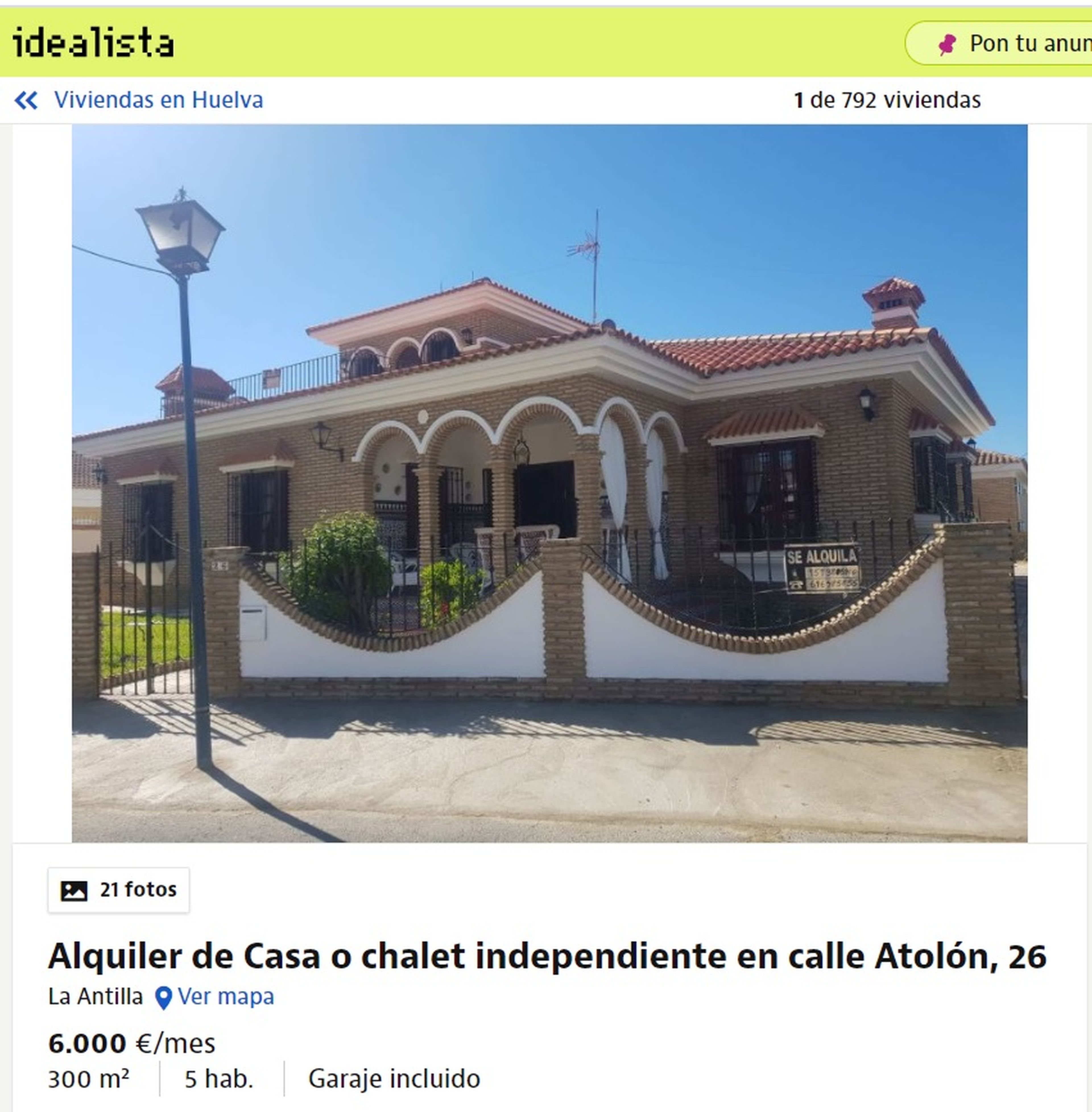 Huelva – 6000 euros