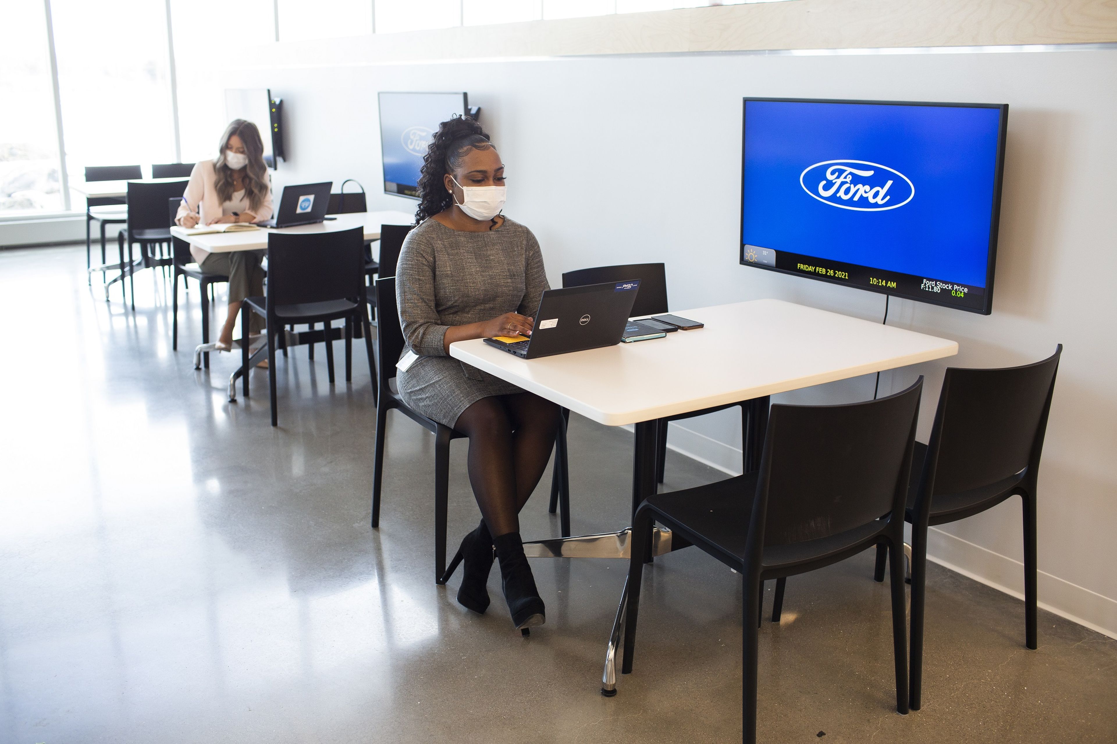 Imagen del nuevo espacio de oficinas de Ford en Michigan (EEUU)