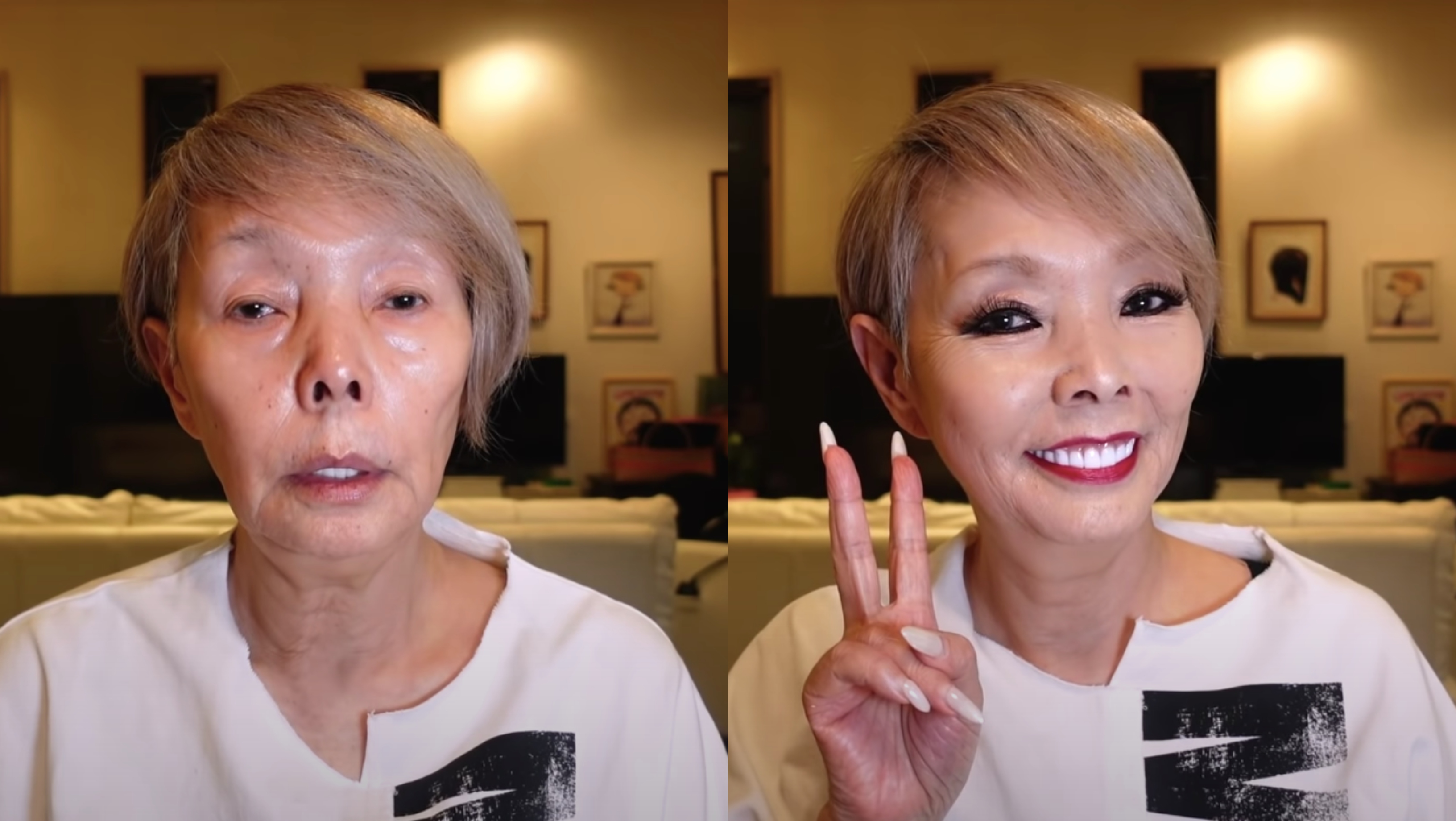 Una japonesa de 67 años se viraliza por sus tutoriales de maquillaje |  Business Insider España