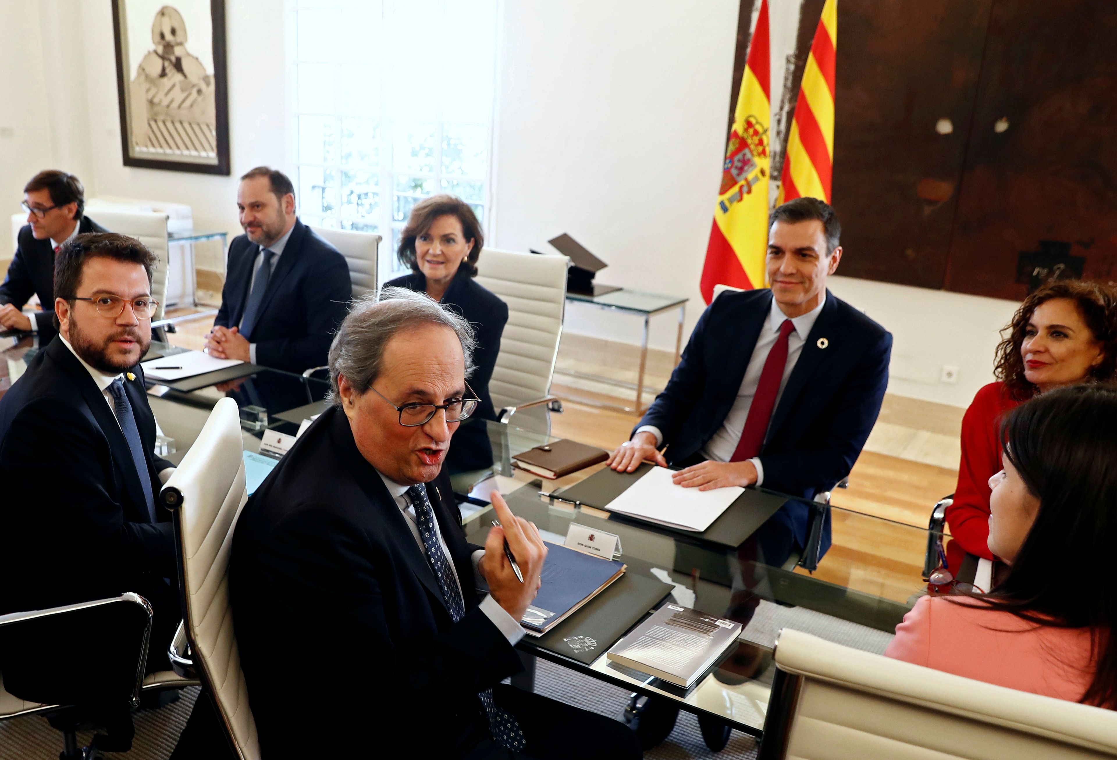 Negociaciones para la situación política de Cataluña.