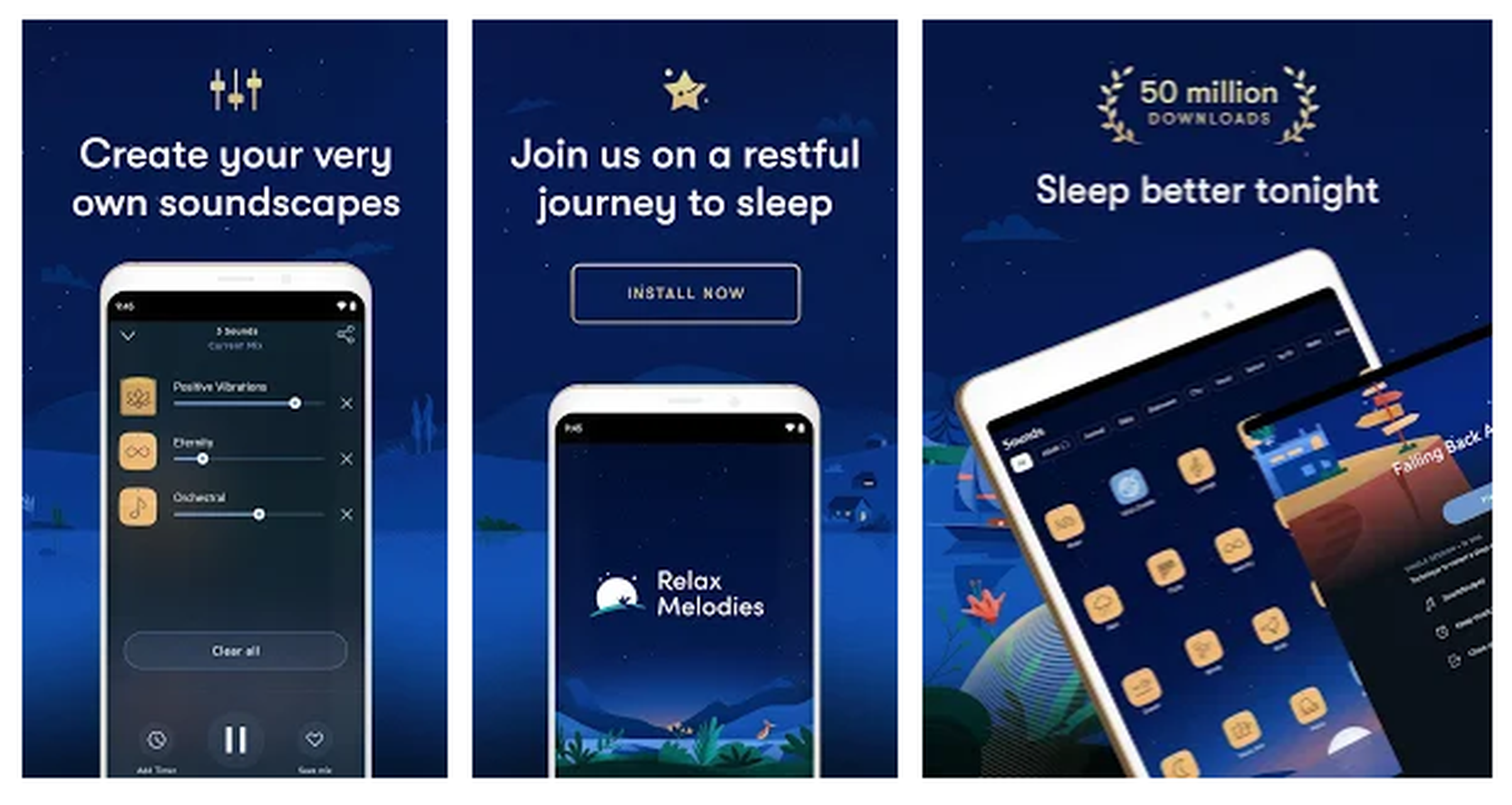 Relax Melodies: Sleep Sounds, Meditation & Stories