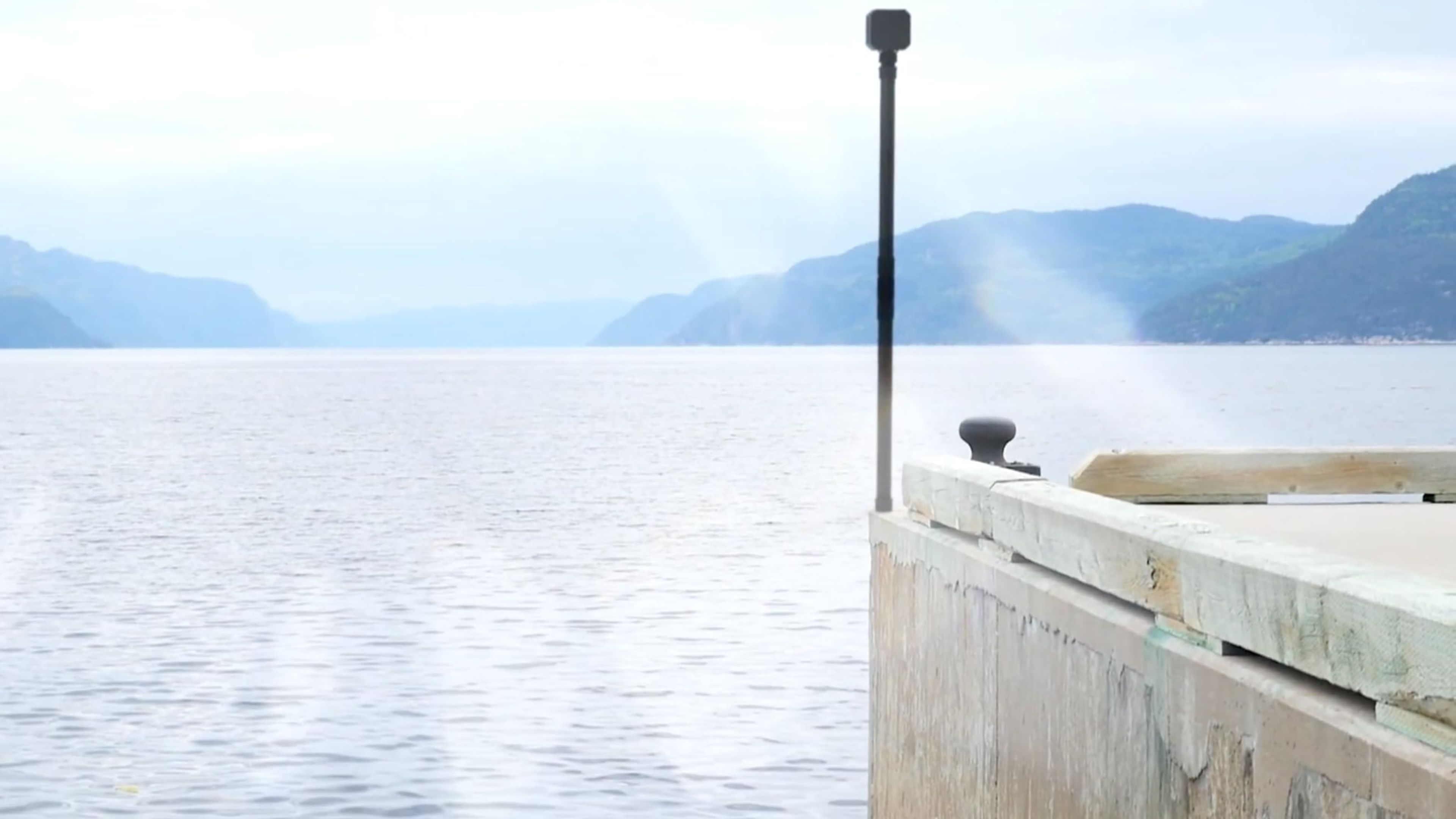 El sensor que utiliza Divirod para captar los rebotes de las señales de satélite en el agua.