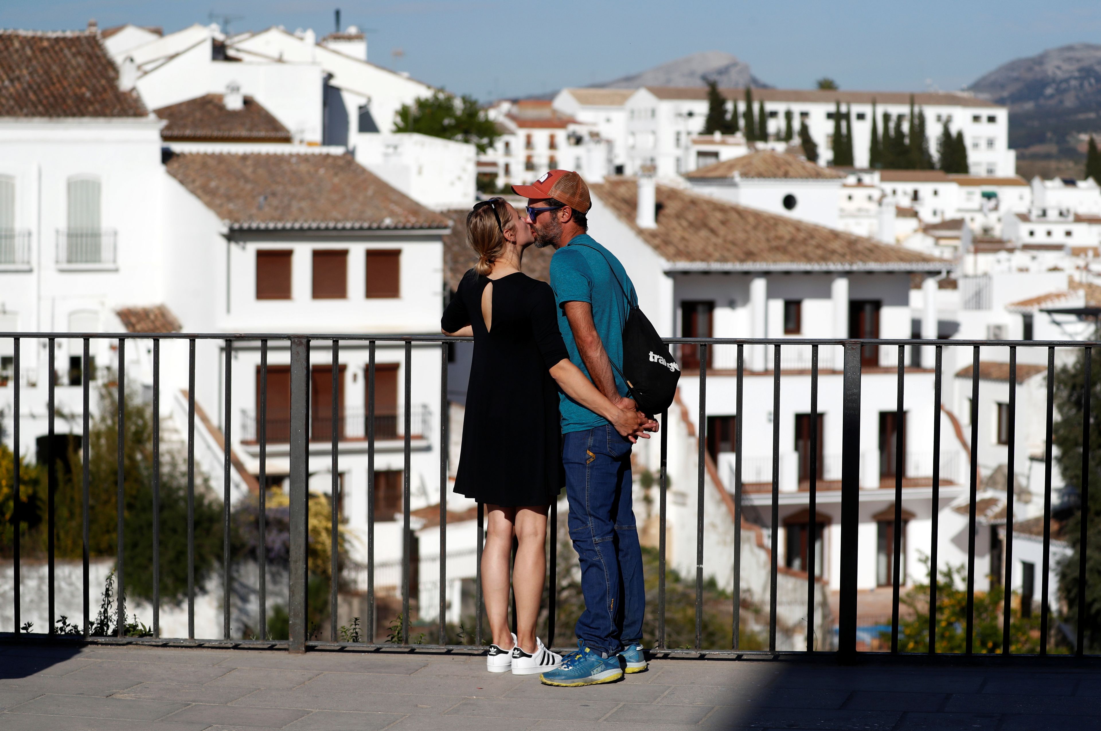 Turistas en Ronda, Málaga.
