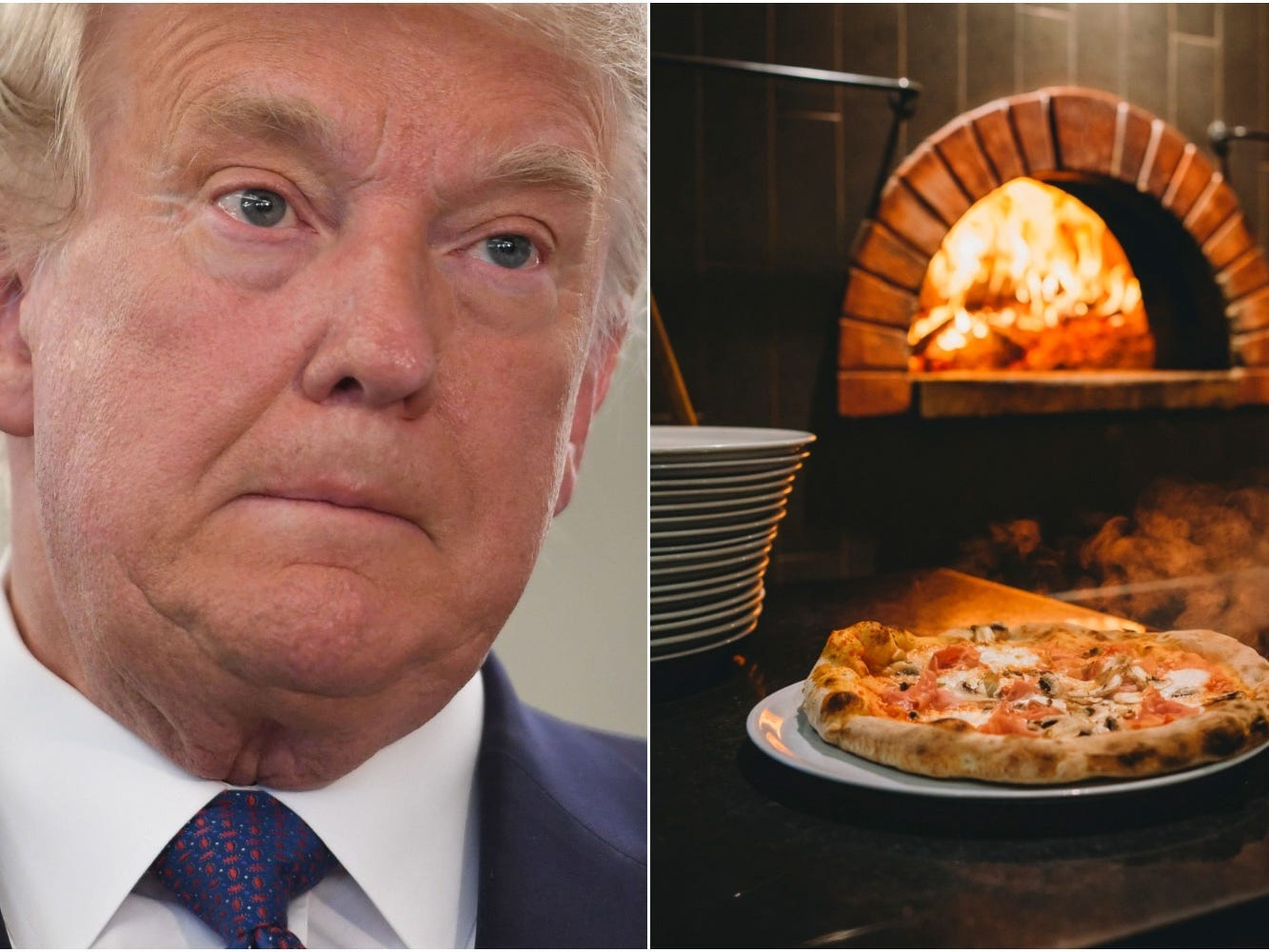 La Administración Trump incluyó por error a dos empresas italianas, entre ellas una pizzería, en una lista de sanciones.