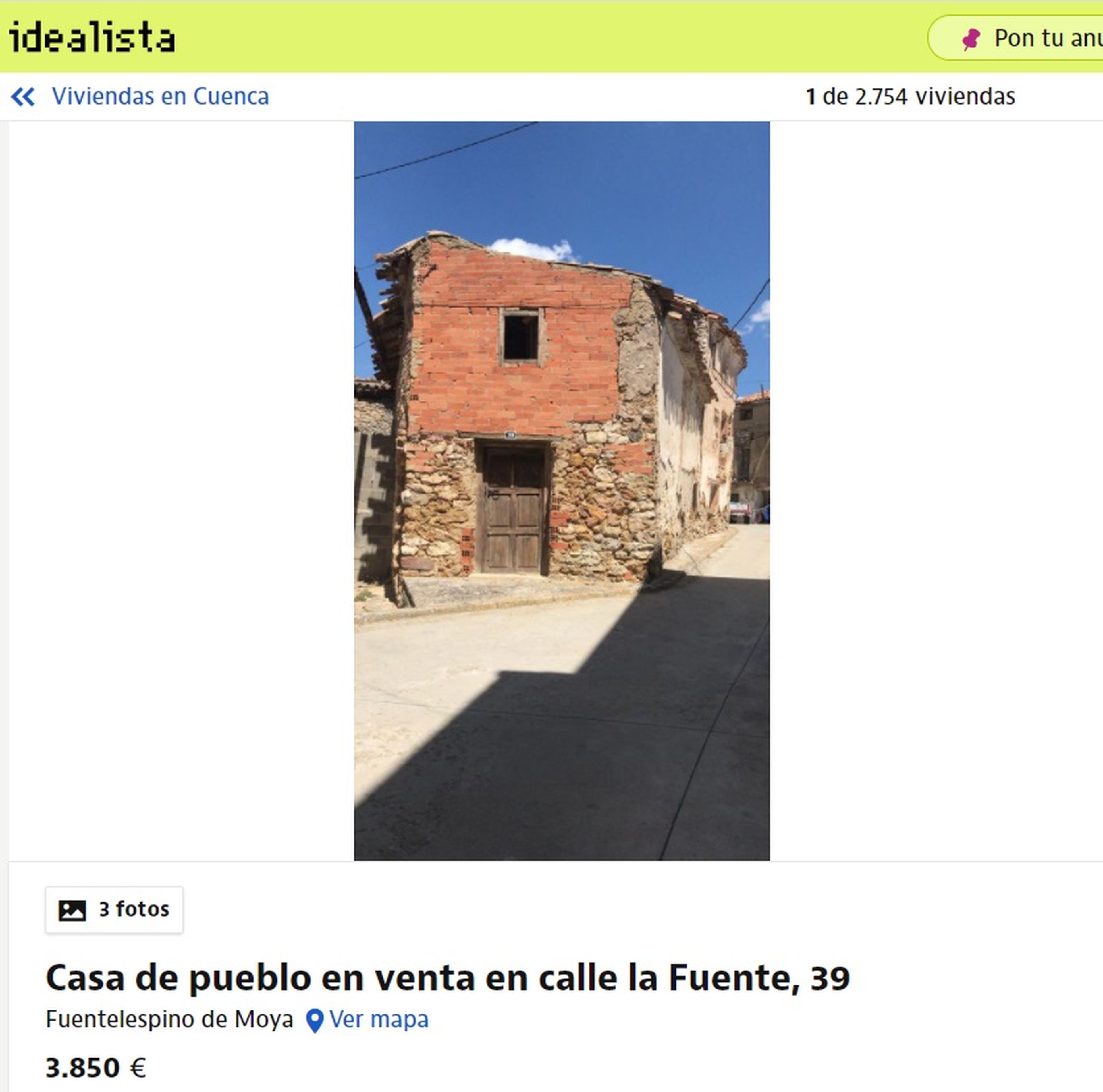 Cuenca 3850 euros