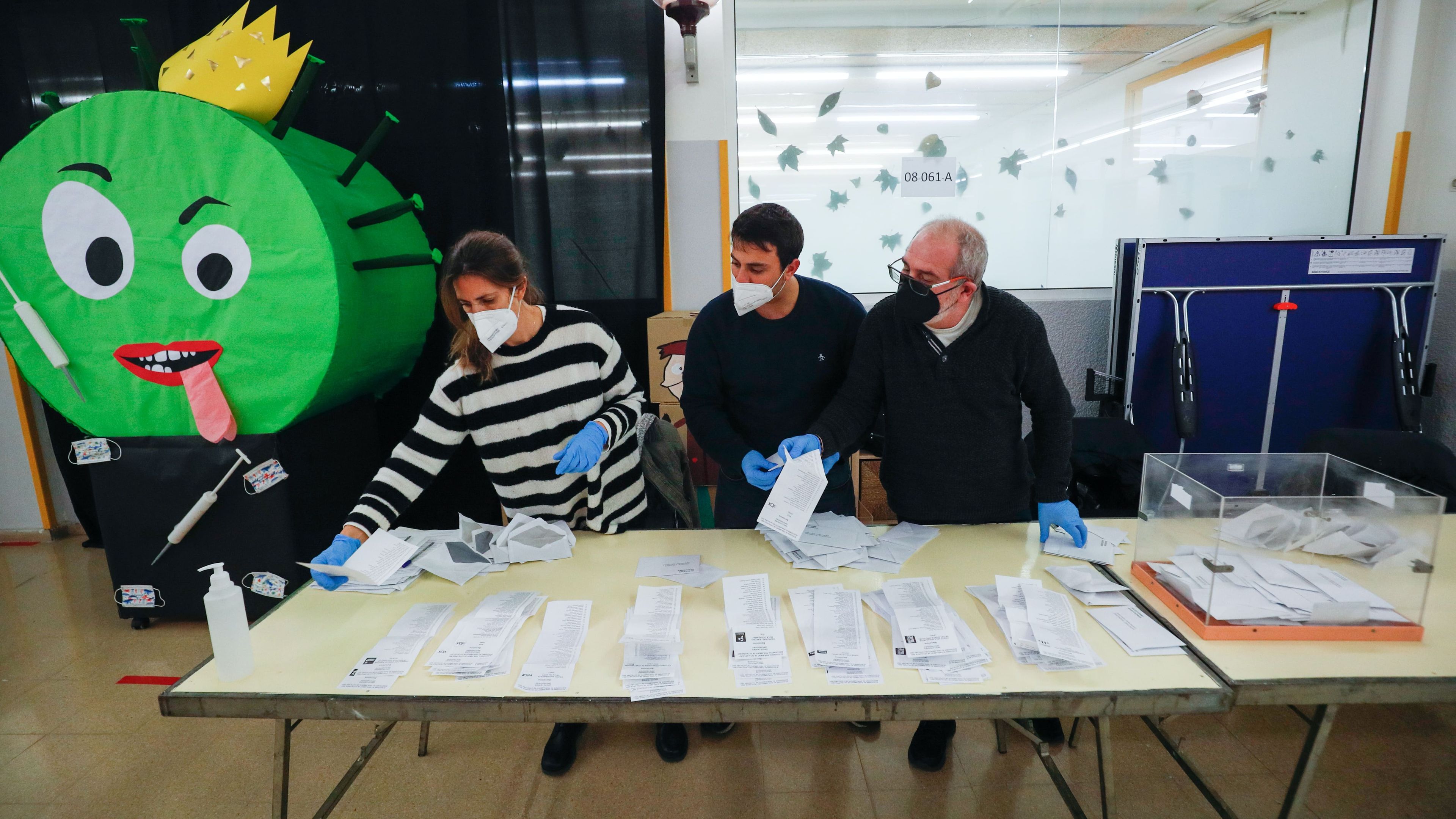 Elecciones en Cataluña en plena pandemia.