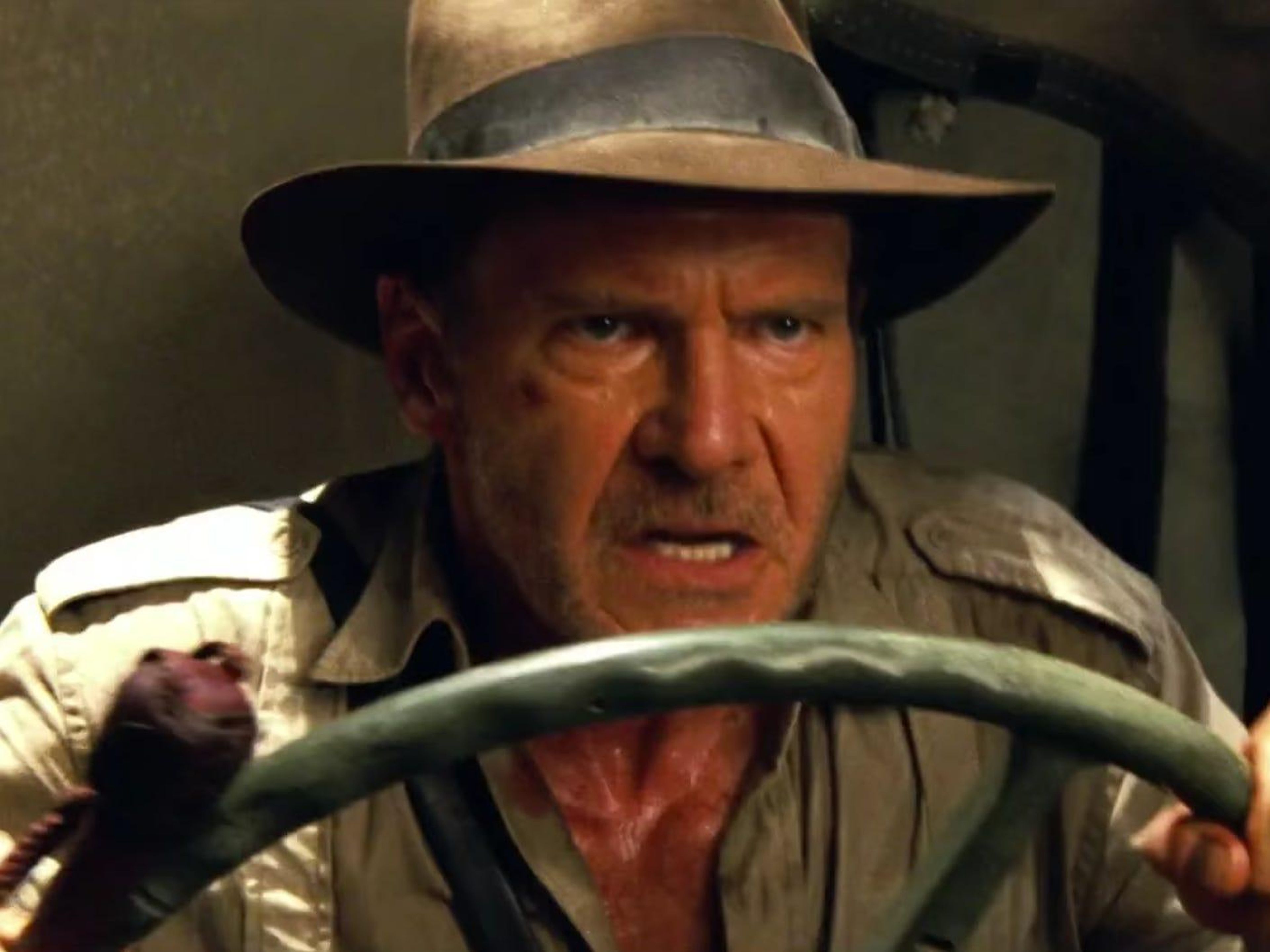 Harrison Ford en 'Indiana Jones y el reino de la calavera de cristal'.