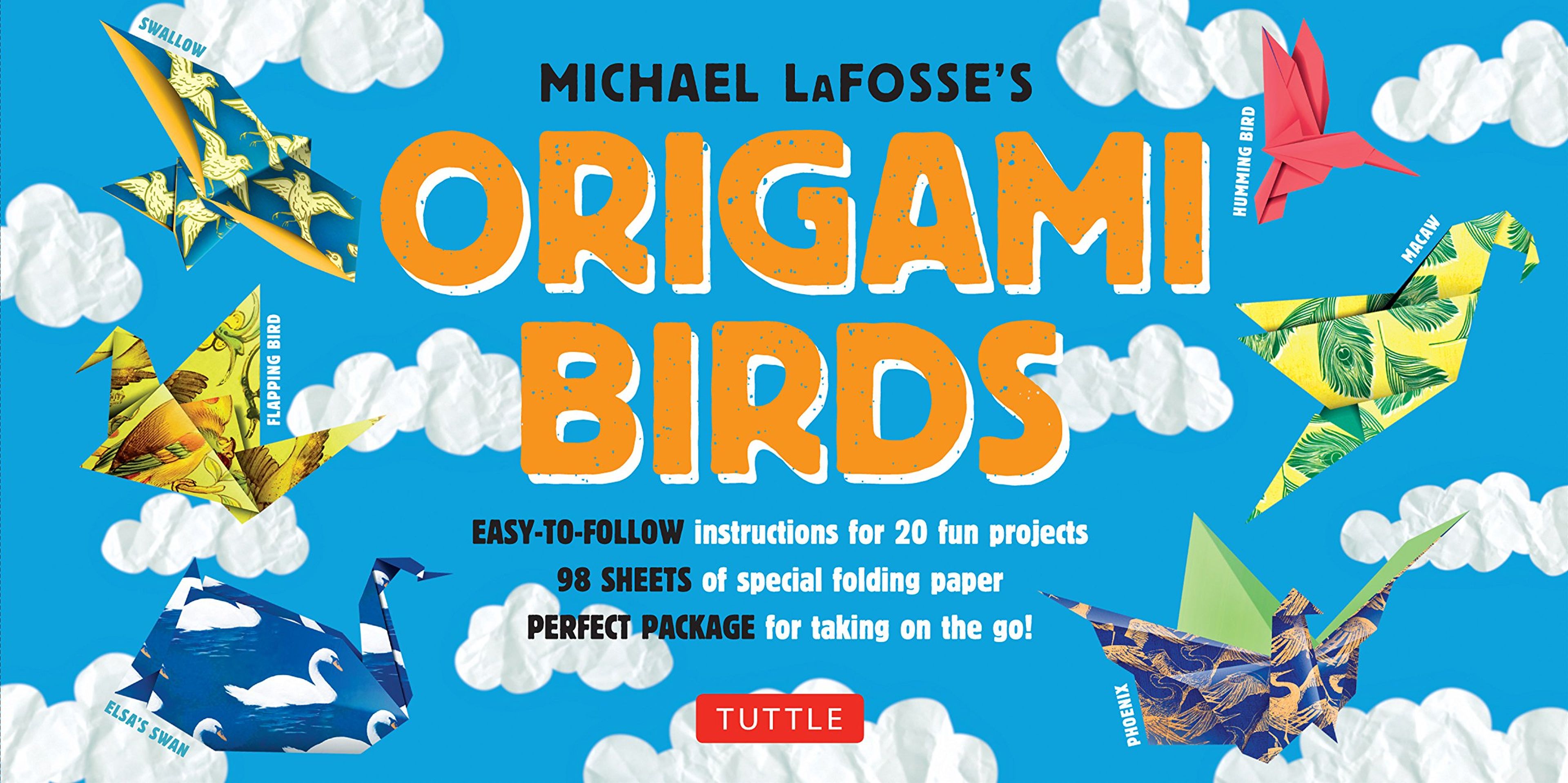 Kit de origami para pájaros