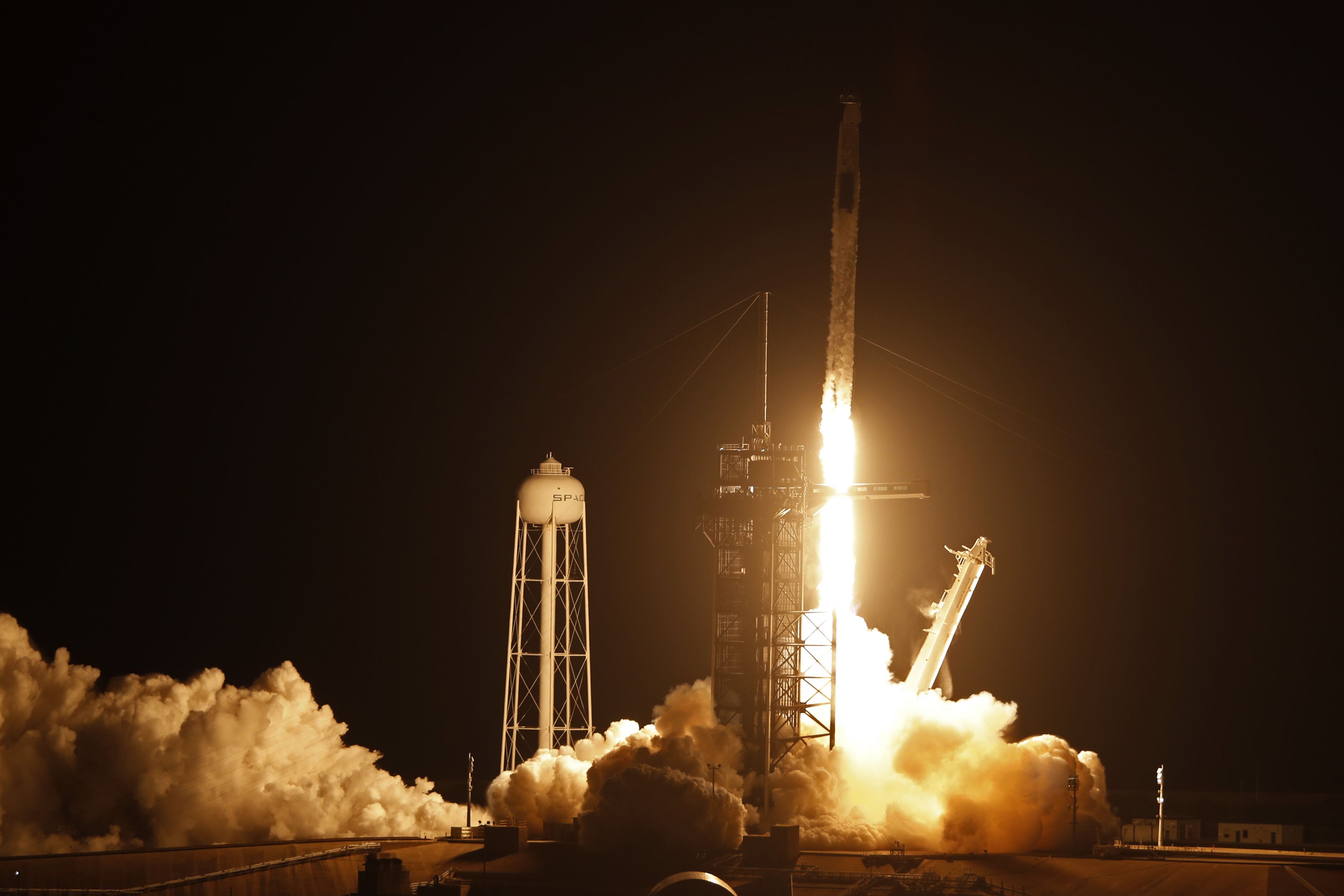 Lanzamiento de la Space X Crew-2 el pasado 23 de abril en Florida, Estados Unidos.