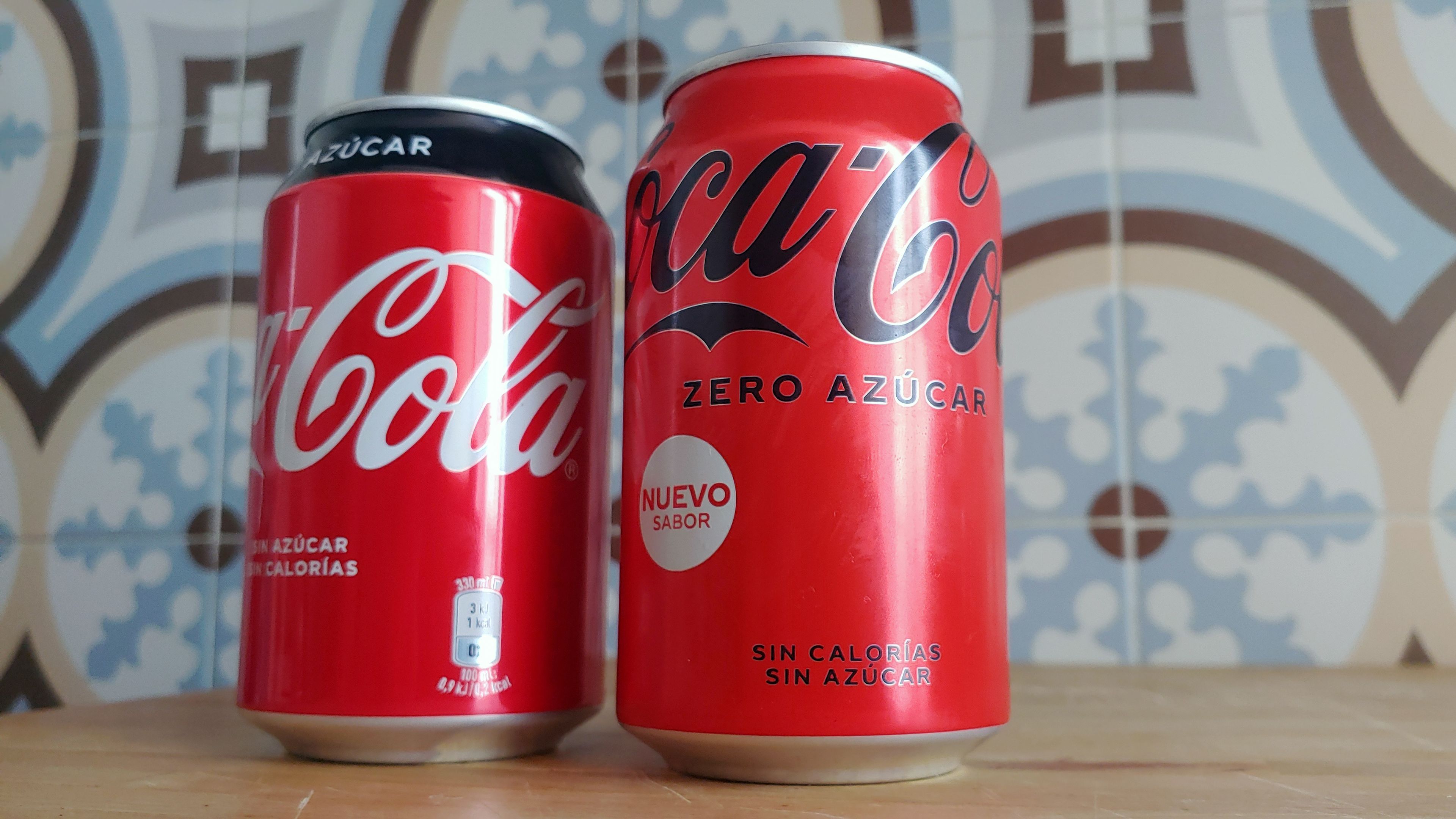 Nuevo diseño de la lata de Coca-Cola Zero