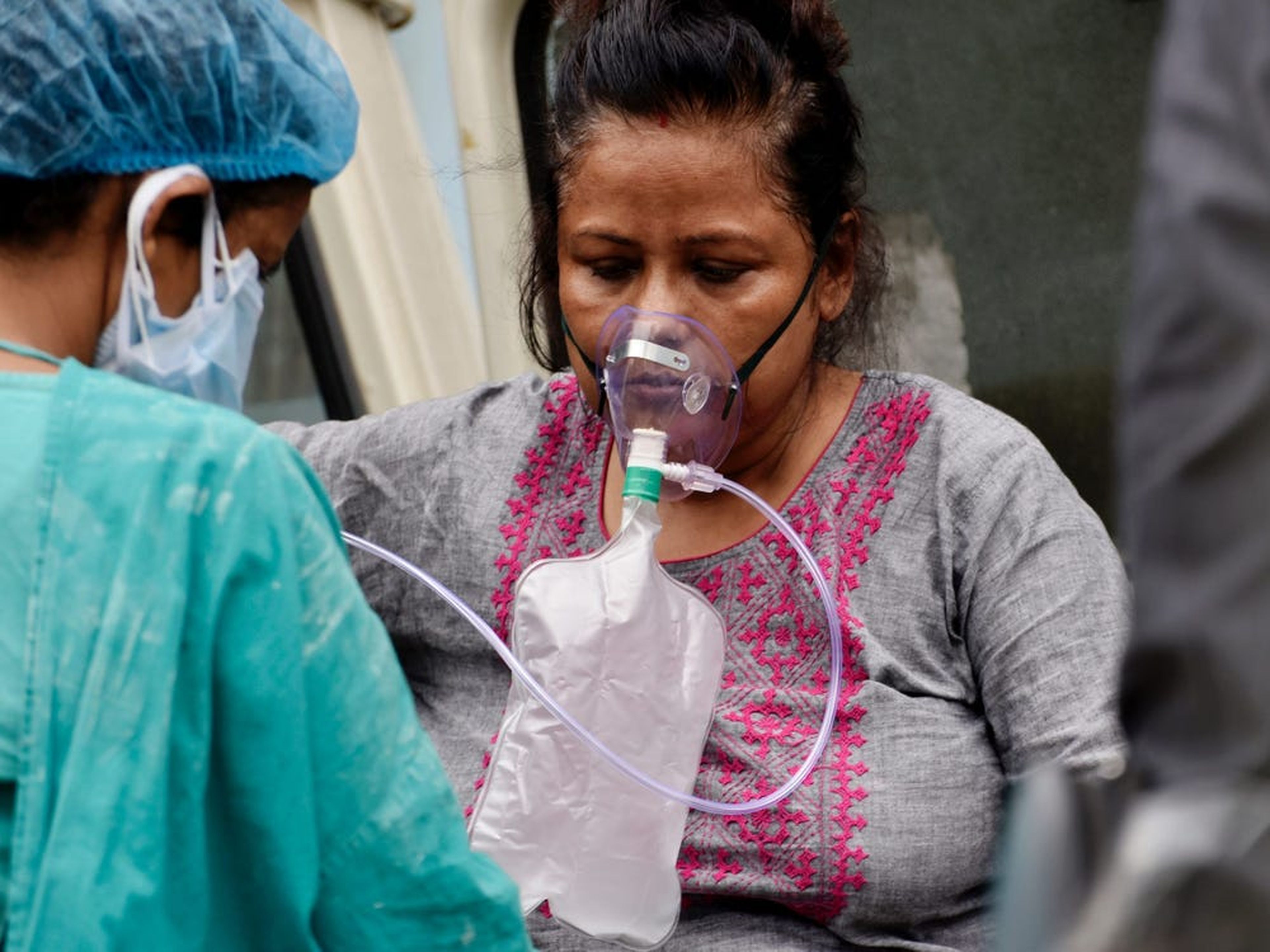 Paciente de coronavirus en la India