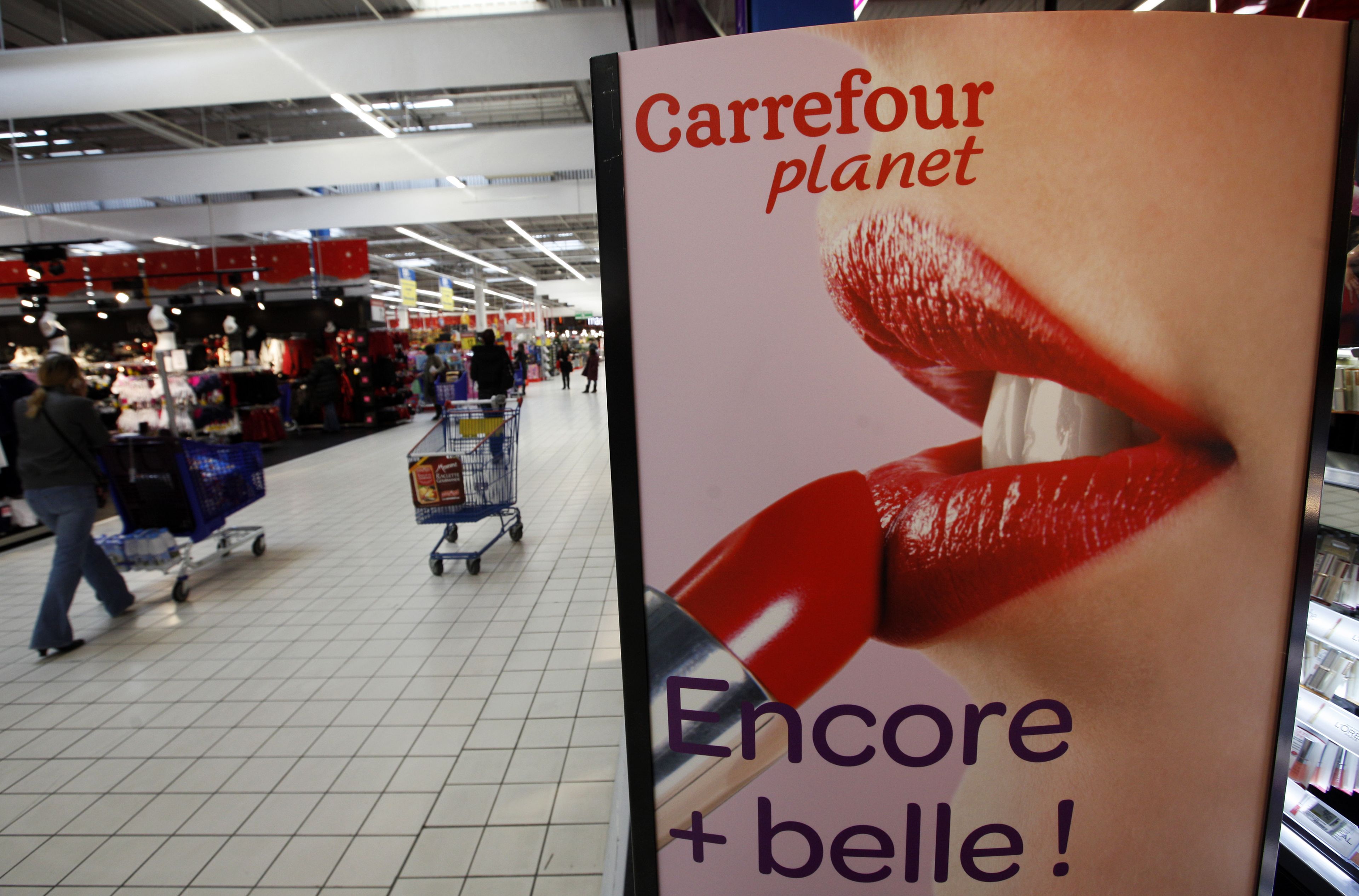 Sector belleza en Carrefour