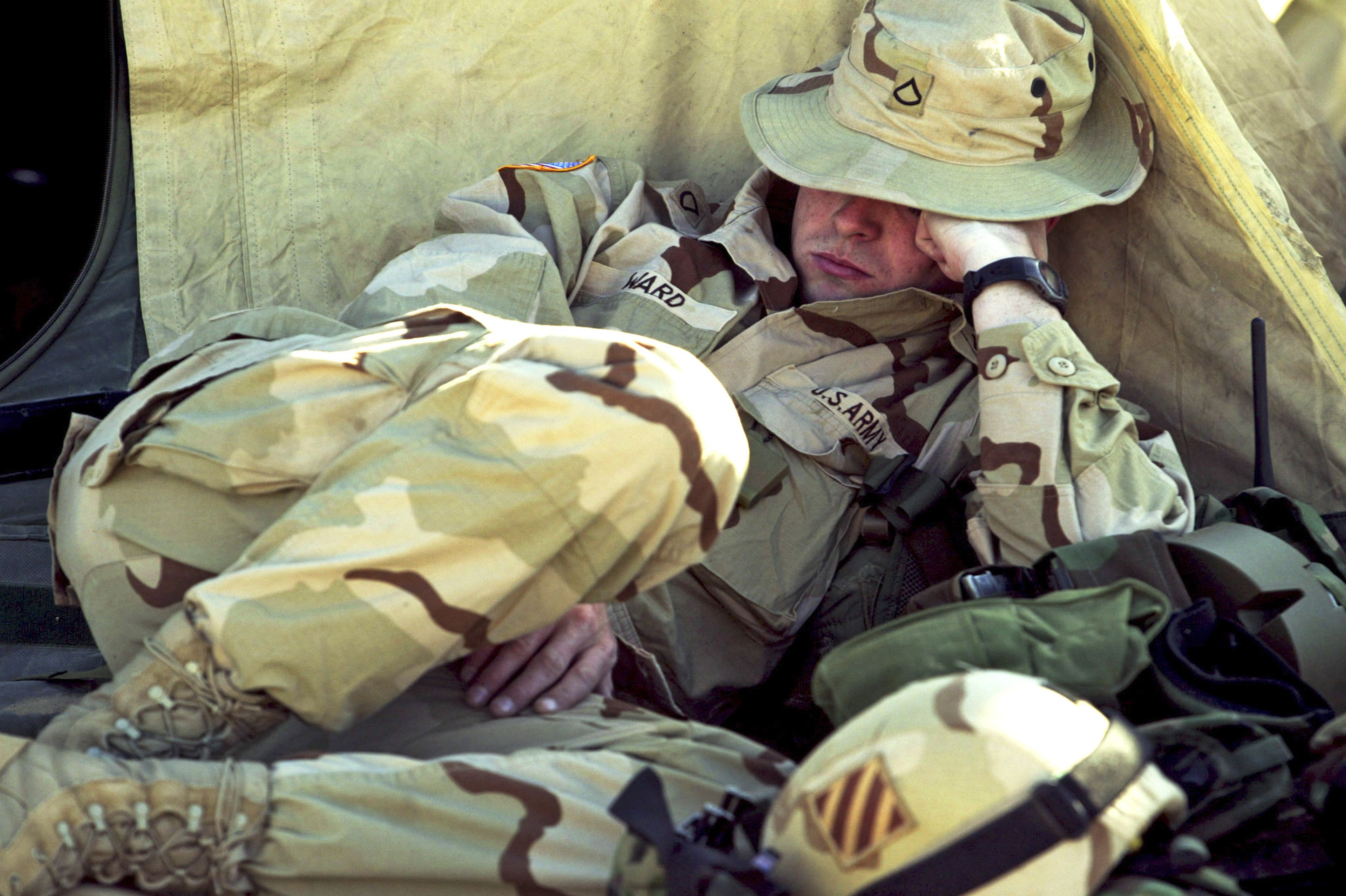 La técnica de los soldados para dormir rápido