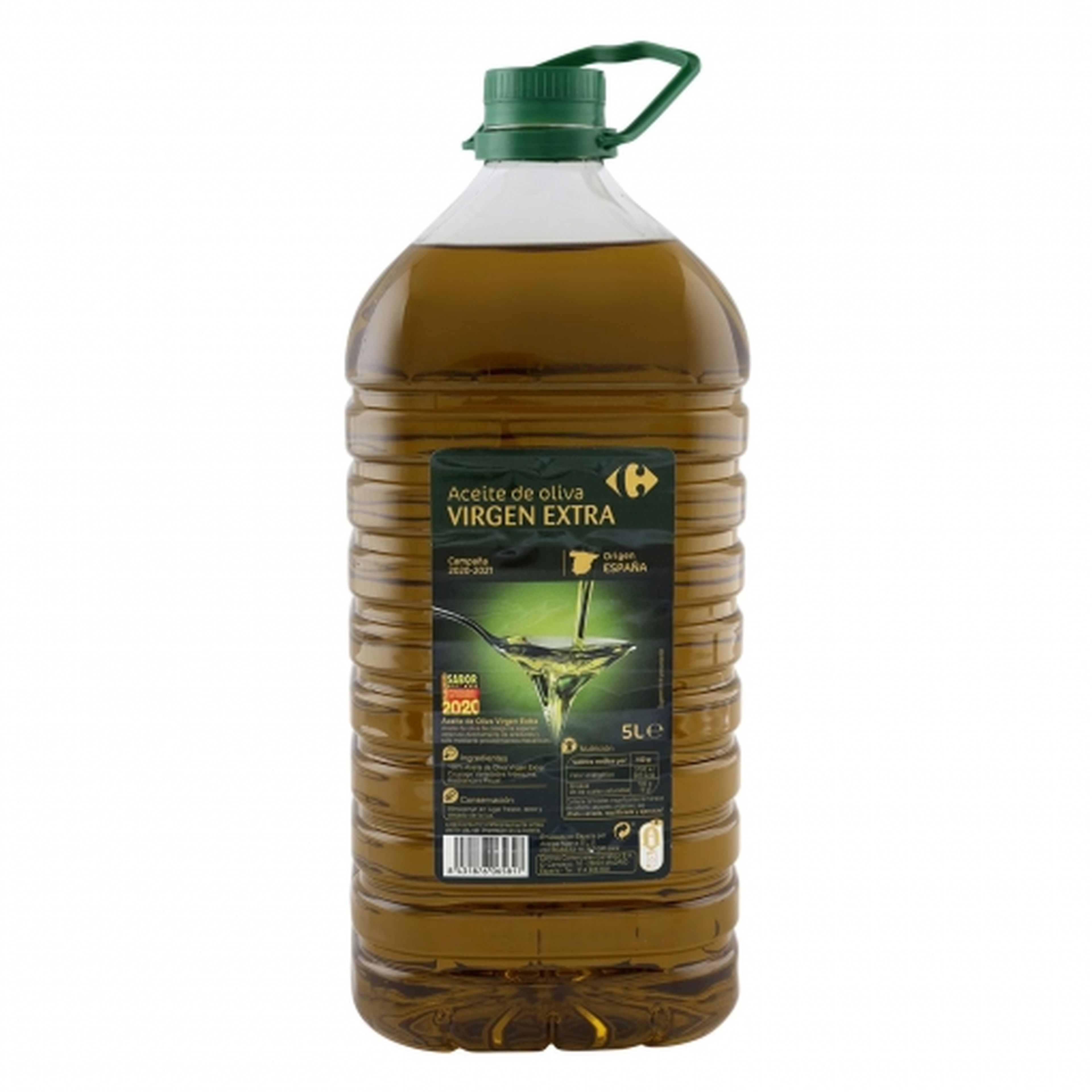 Aceite de oliva virgen extra de Carrefour