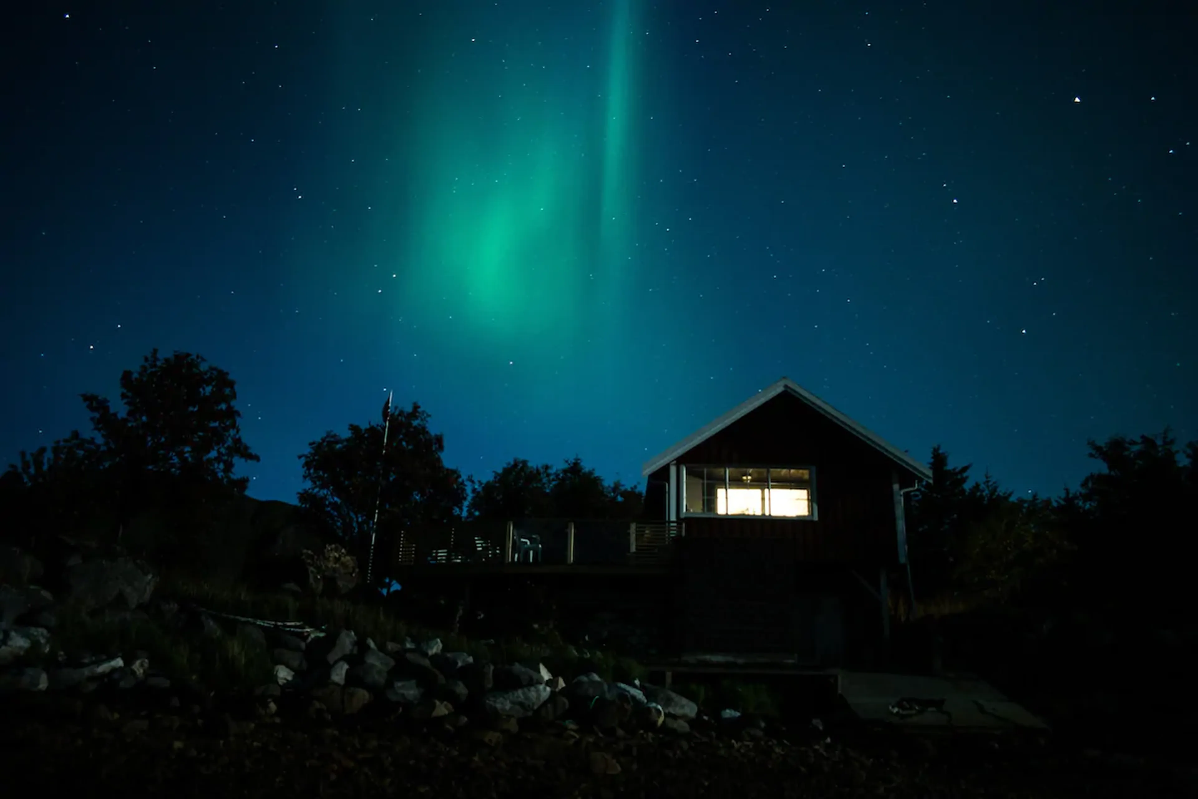 Airbnb auroras boreales